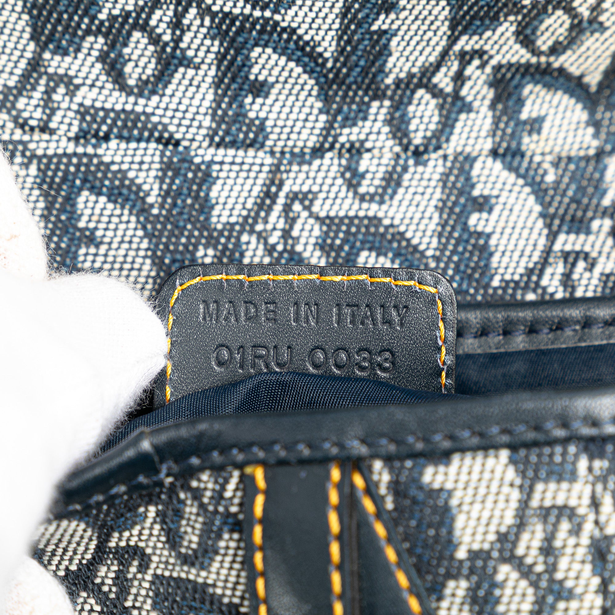 Dior Diorissimo Canvas Saddle Bag - image 6