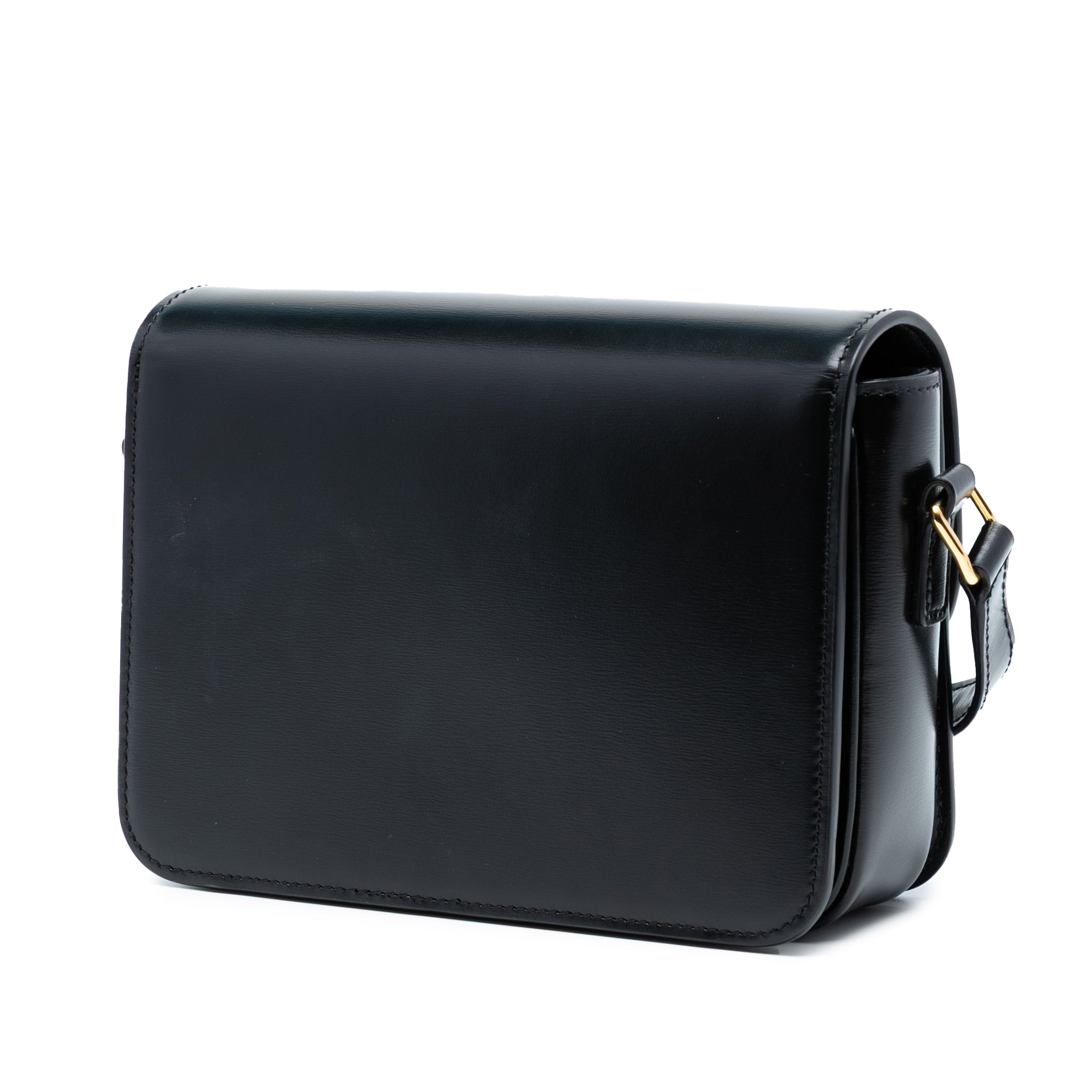 Celine Teen Shiny Calfskin Triomphe Crossbody - image 2