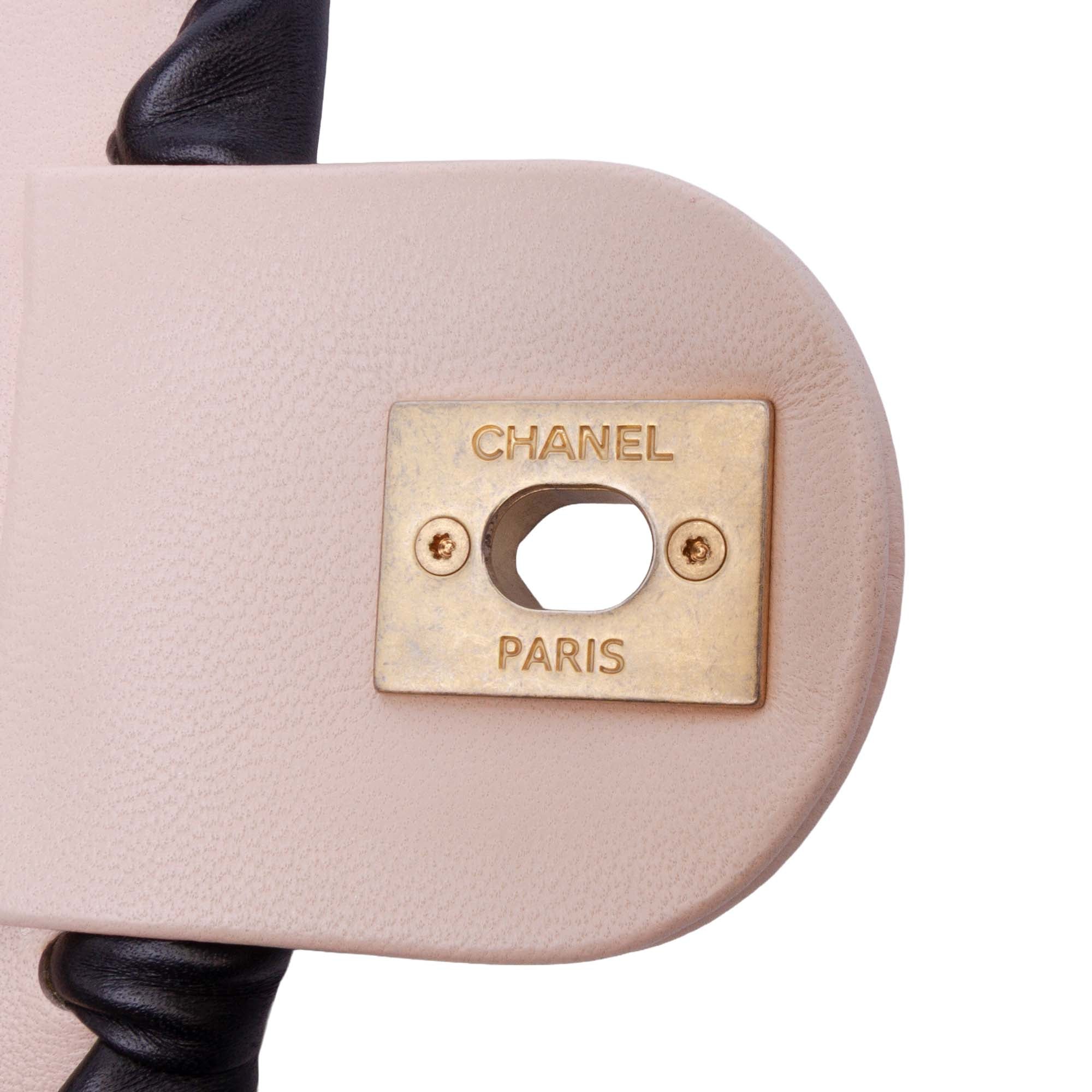 Chanel Mini CC Quilted Bicolor Calfskin Braided My Own Frame Flap - image 8