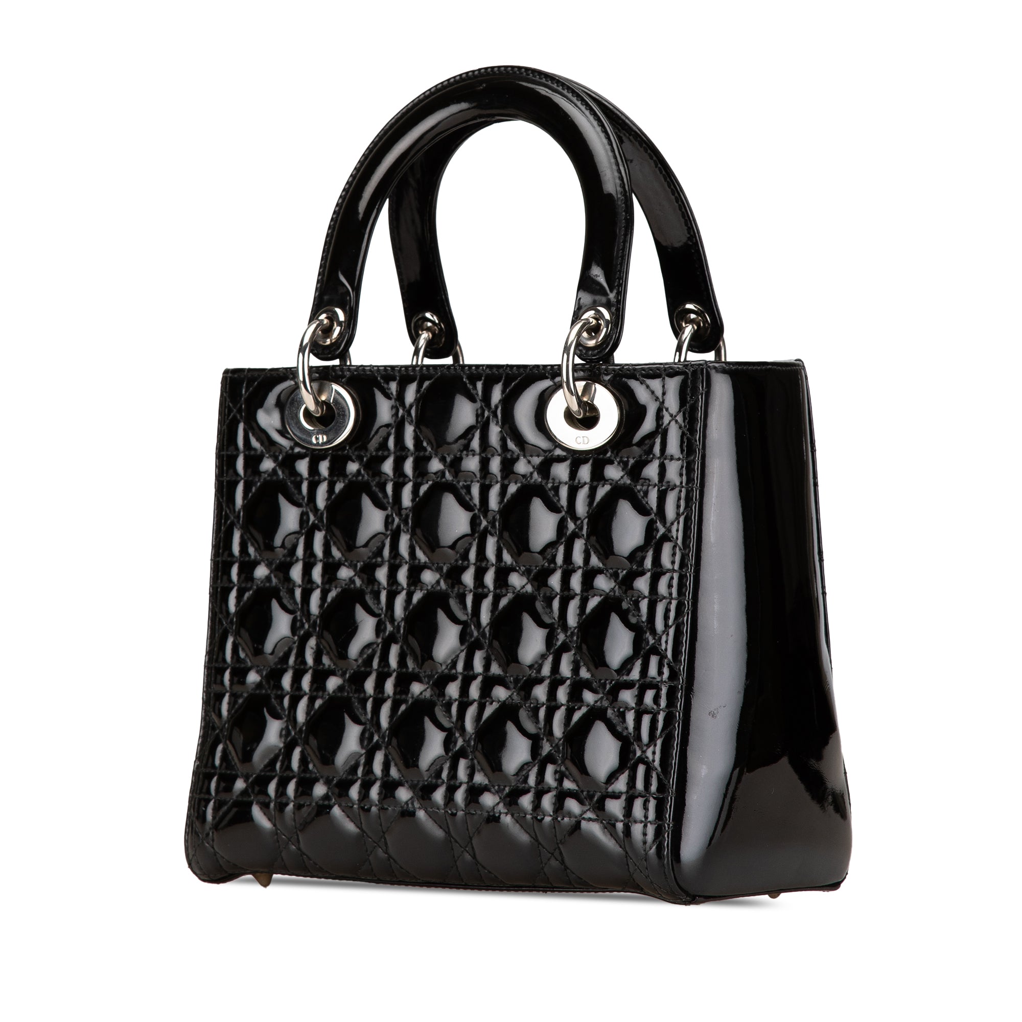 Dior Medium Patent Cannage Lady Dior - image 2