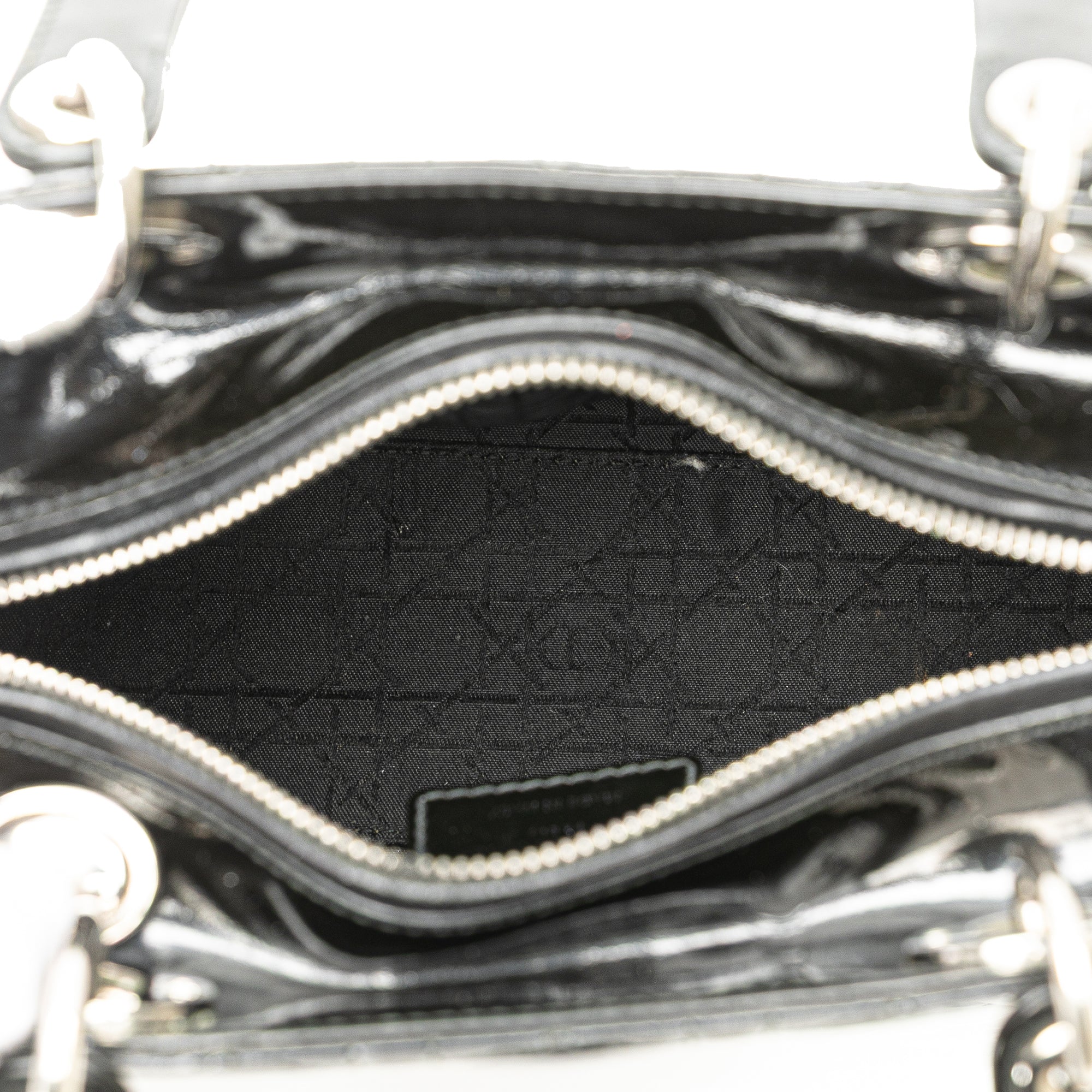 Dior Medium Patent Cannage Lady Dior - image 4