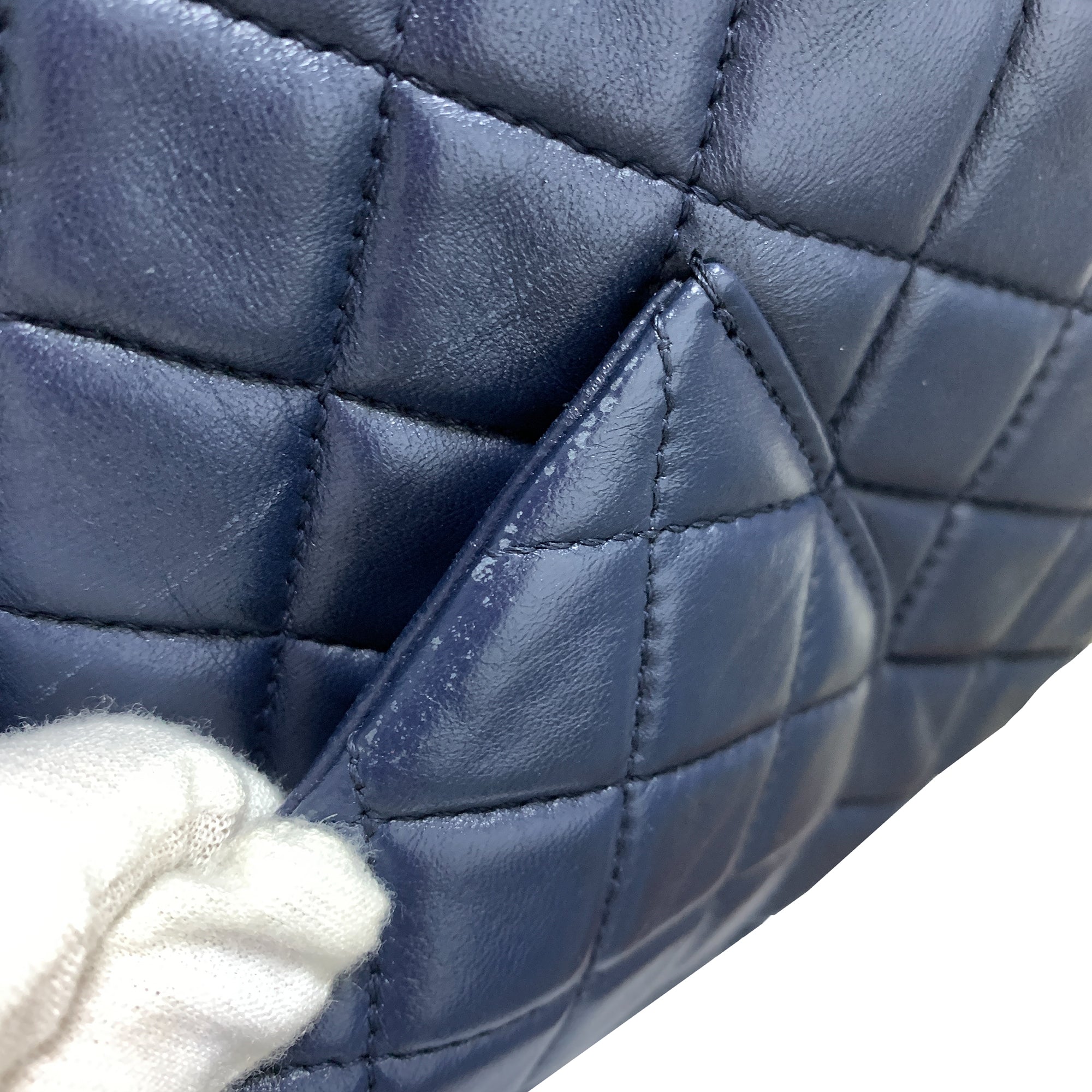 Chanel CC Quilted Lambskin Double Flap - image 16