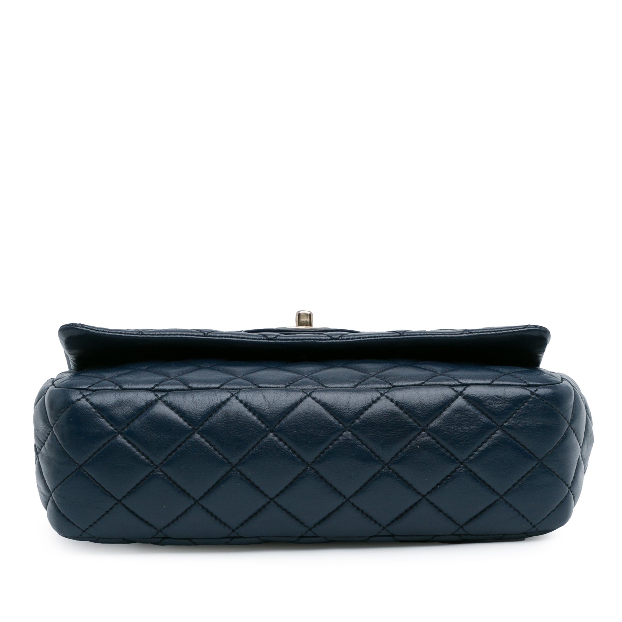 Chanel CC Quilted Lambskin Double Flap - image 4
