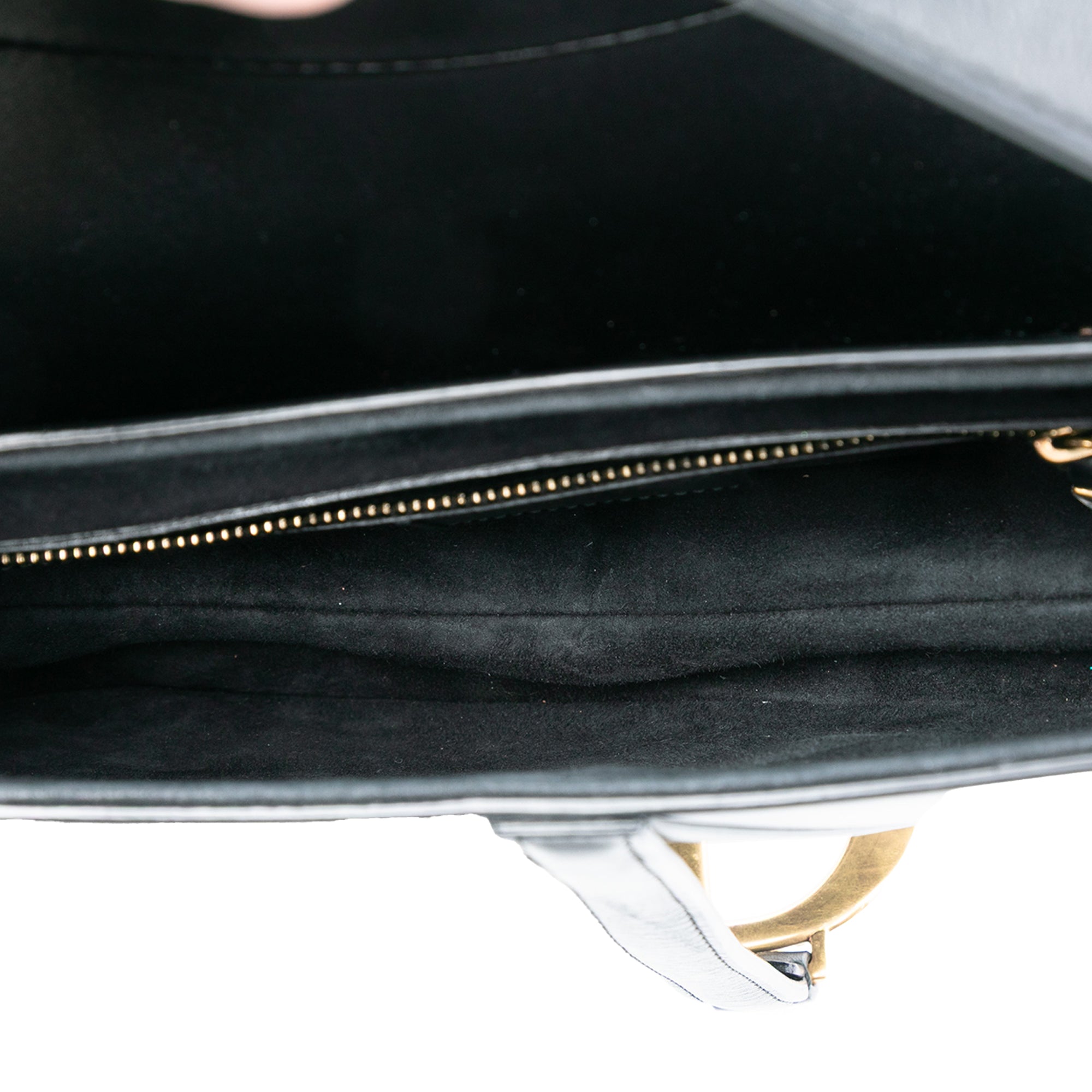 Dior Smooth Calfskin Saddle Bag - image 4