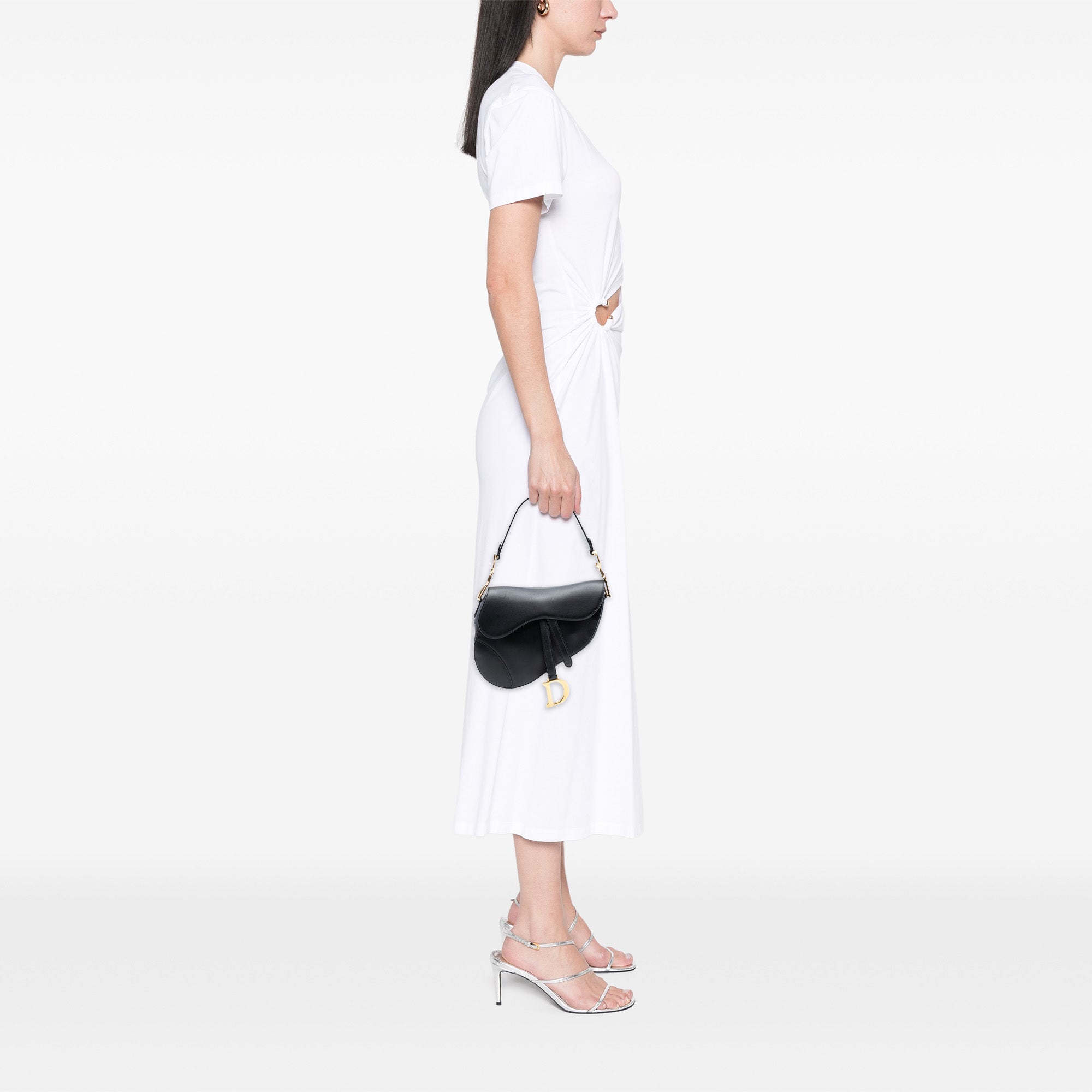 Dior Smooth Calfskin Saddle Bag - image 7