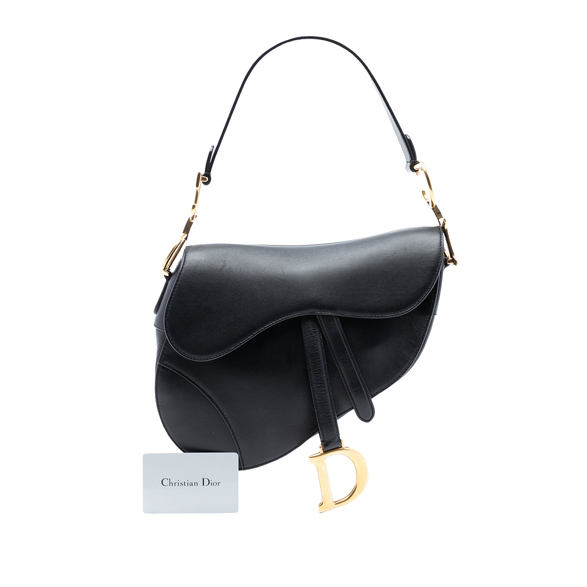 Dior Smooth Calfskin Saddle Bag - image 8