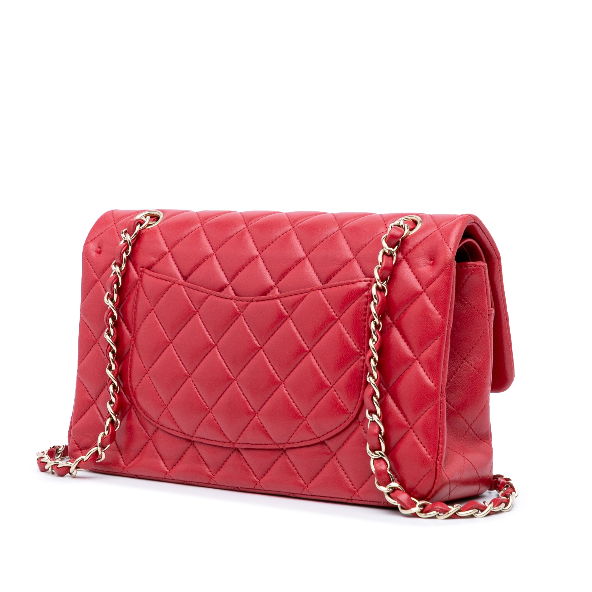 Chanel Medium Classic Lambskin Double Flap - image 2