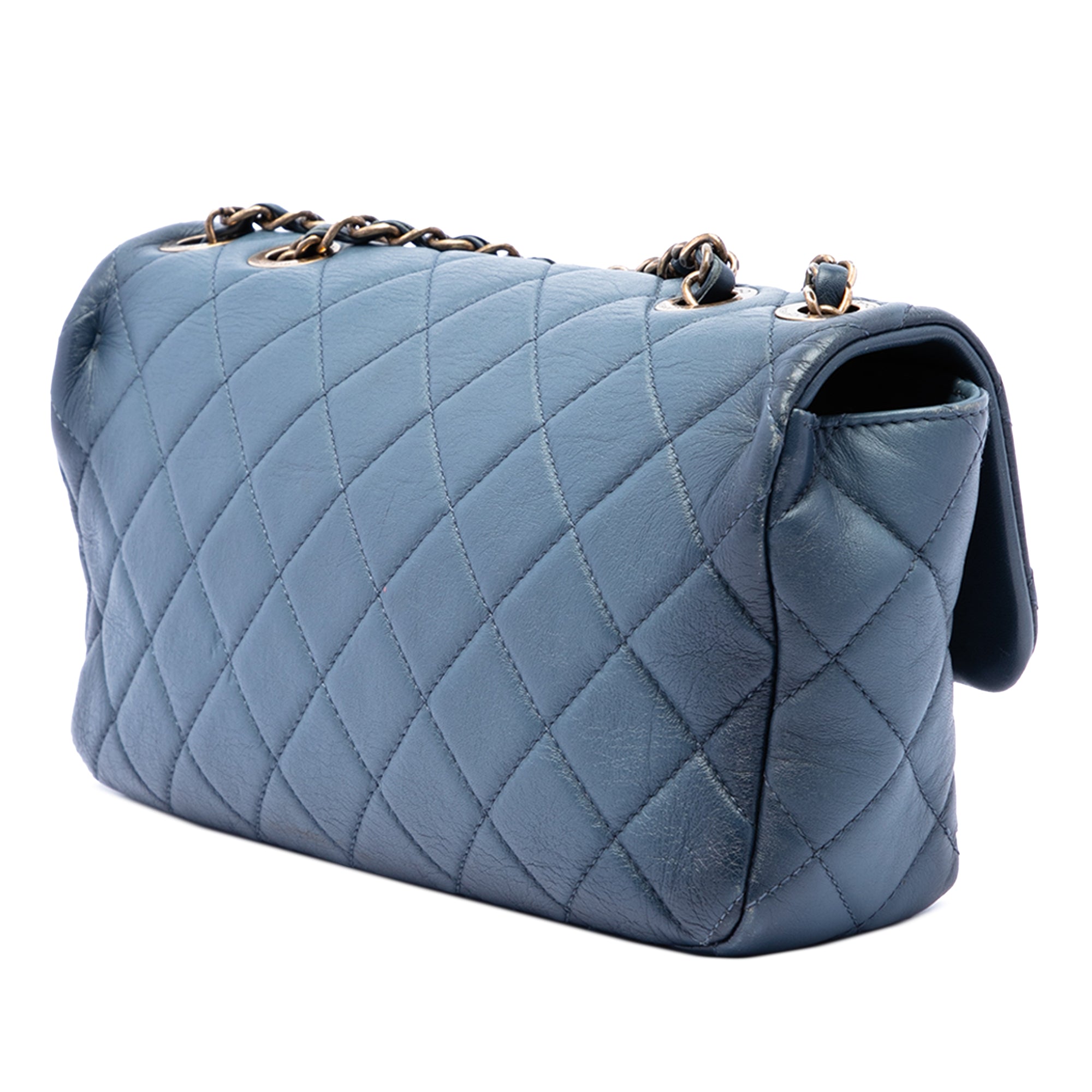 Chanel CC Quilted Calfskin Ombre Flap - image 2