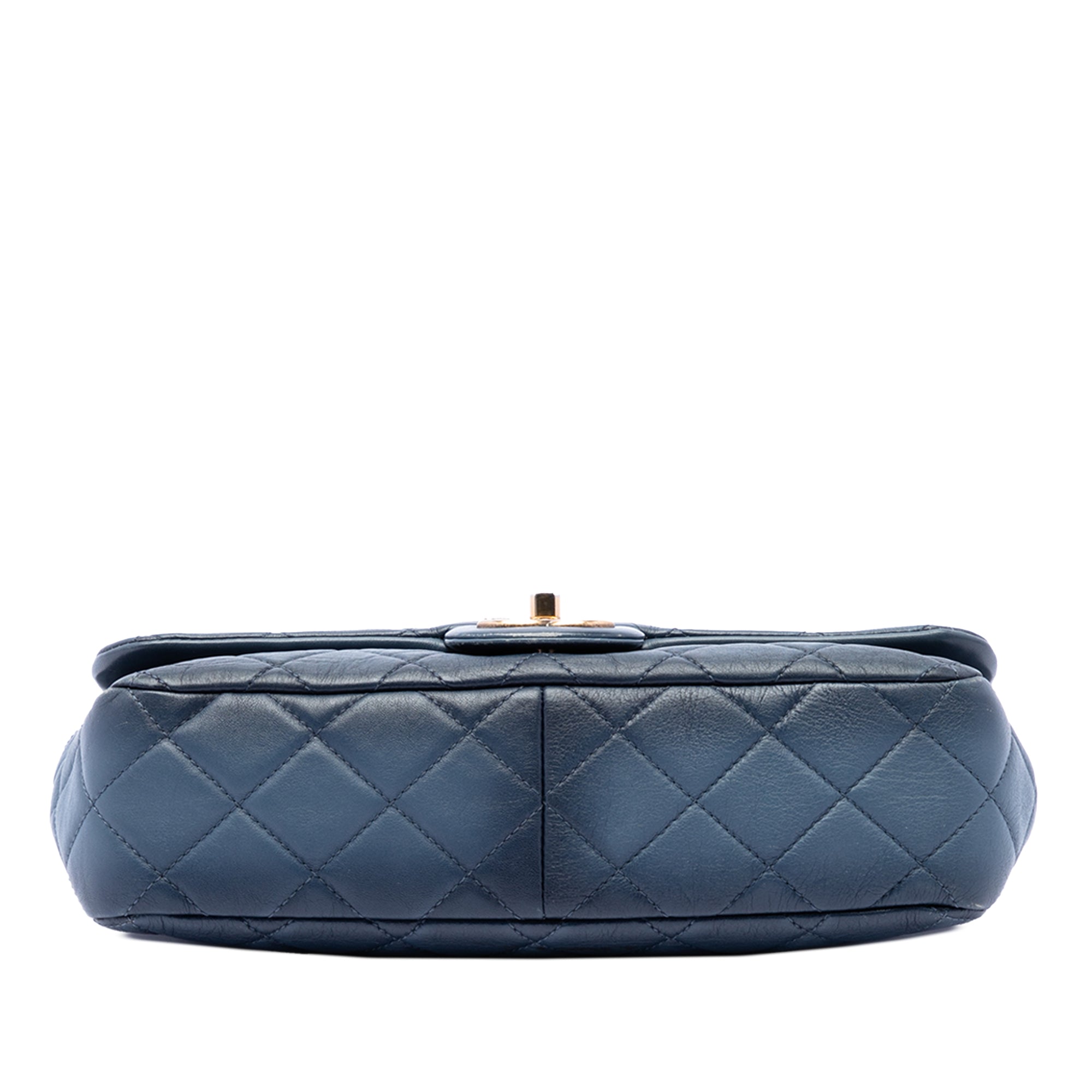 Chanel CC Quilted Calfskin Ombre Flap - image 3