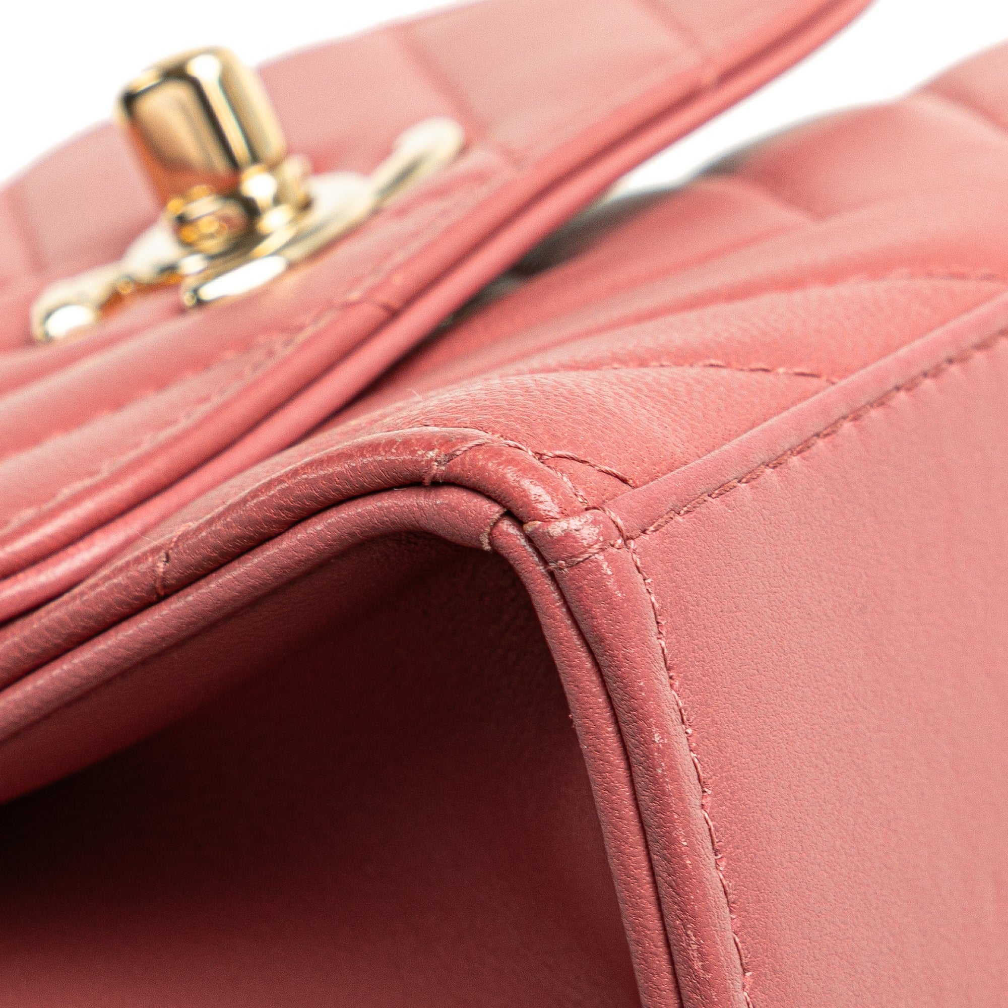 Chanel Mini Chevron Lambskin Trendy CC Chain Wallet - image 9