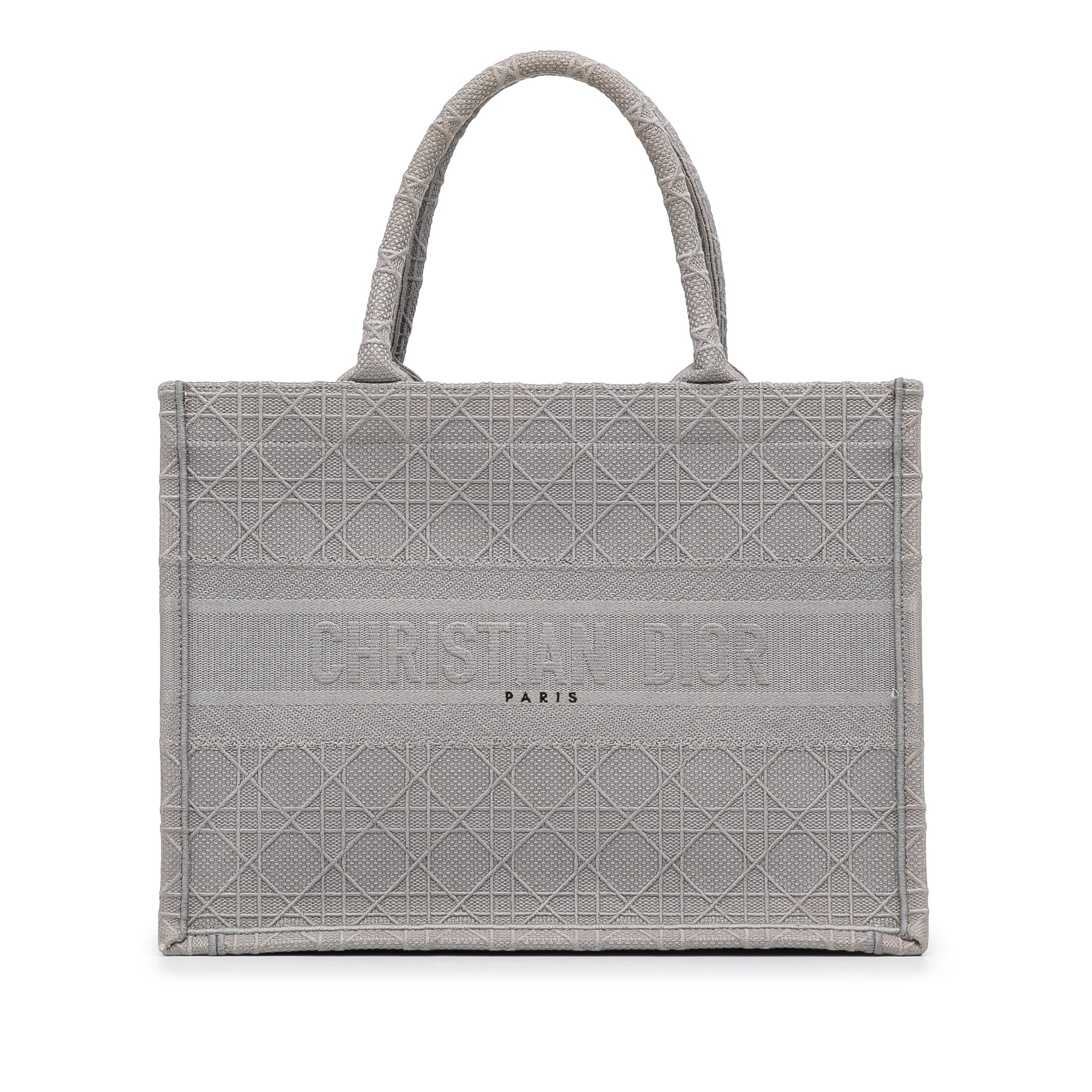 Dior Medium Cannage Embroidered Book Tote - image 9