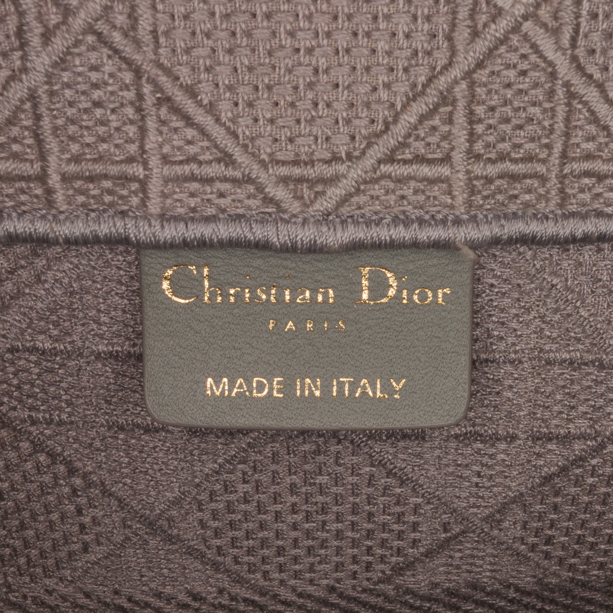 Dior Medium Cannage Embroidered Book Tote - image 1