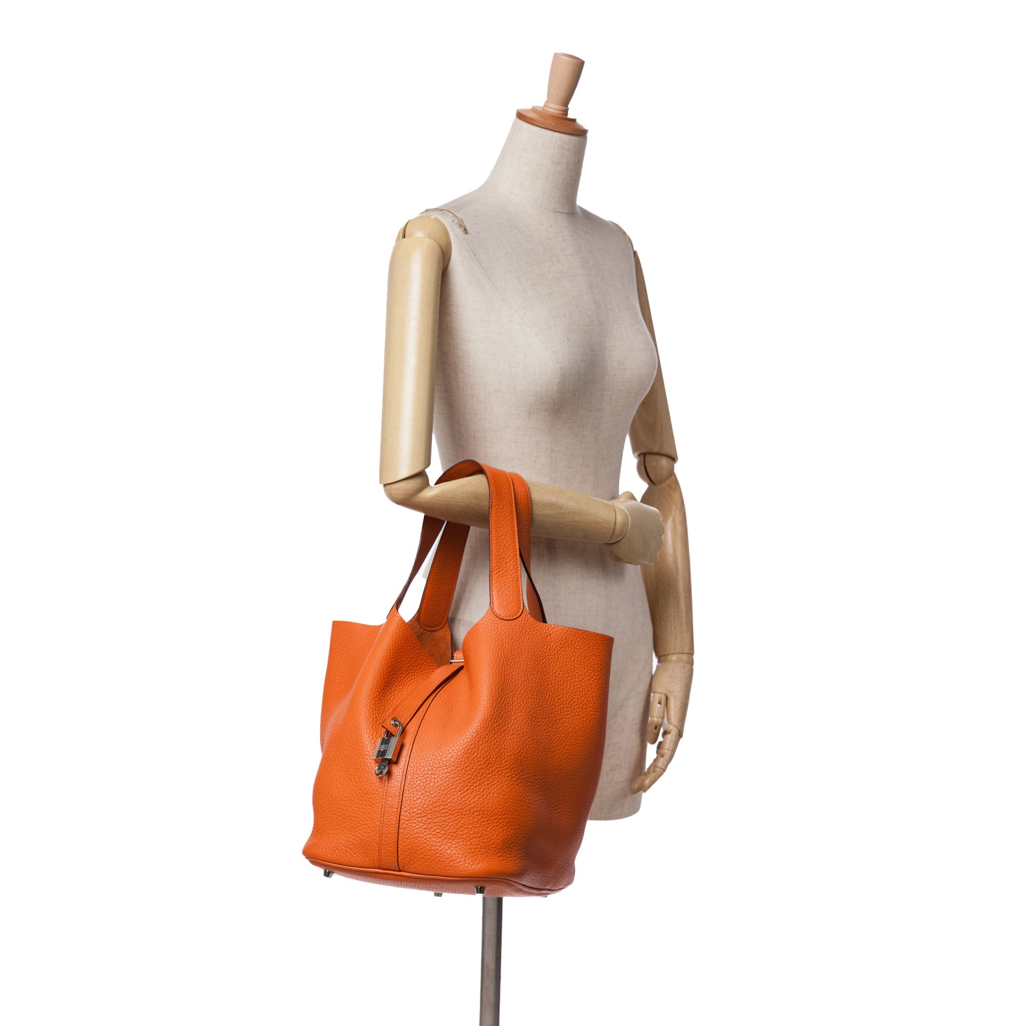 Hermès Clemence Picotin Lock 26 - image 10