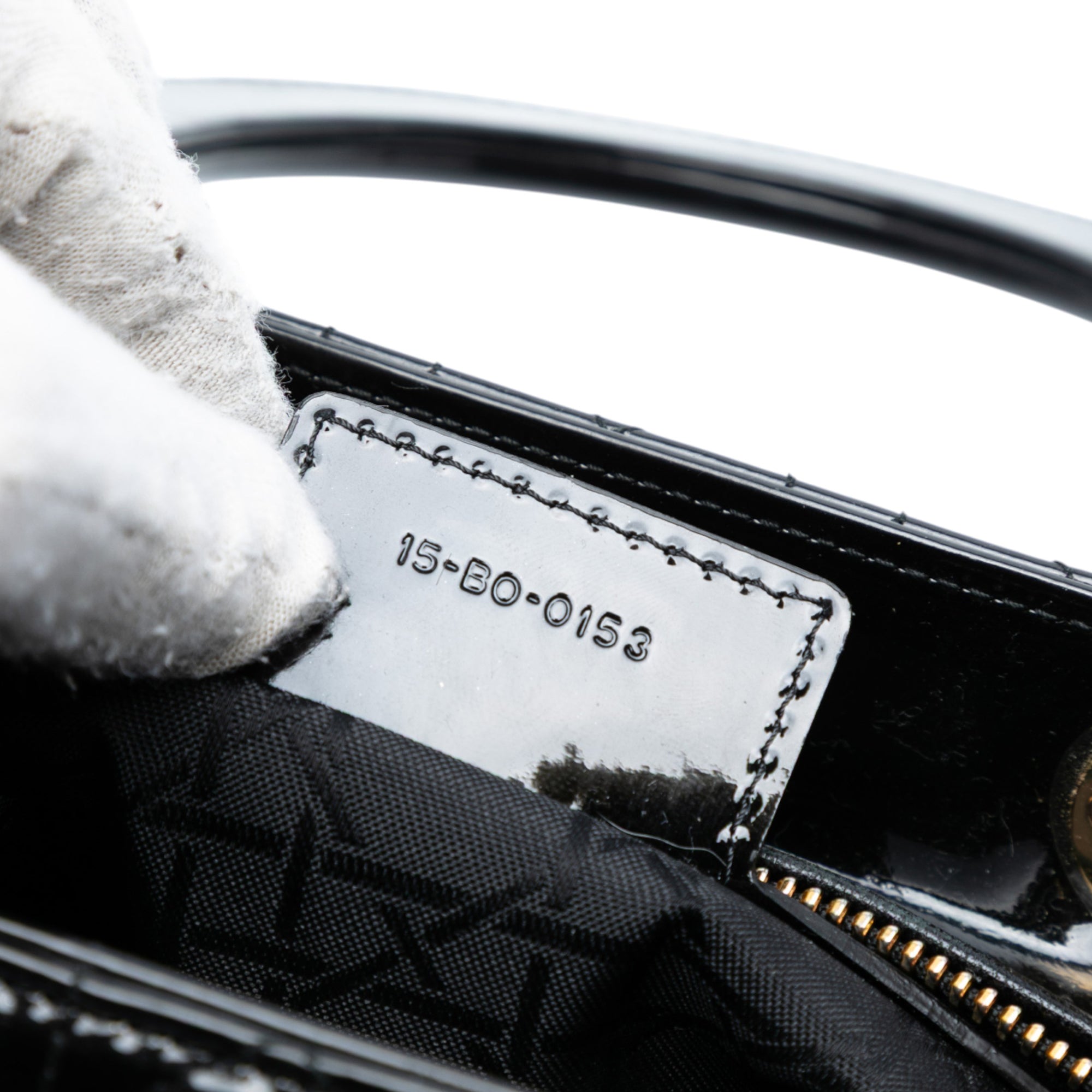 Dior Medium Patent Cannage Lady Dior - image 5