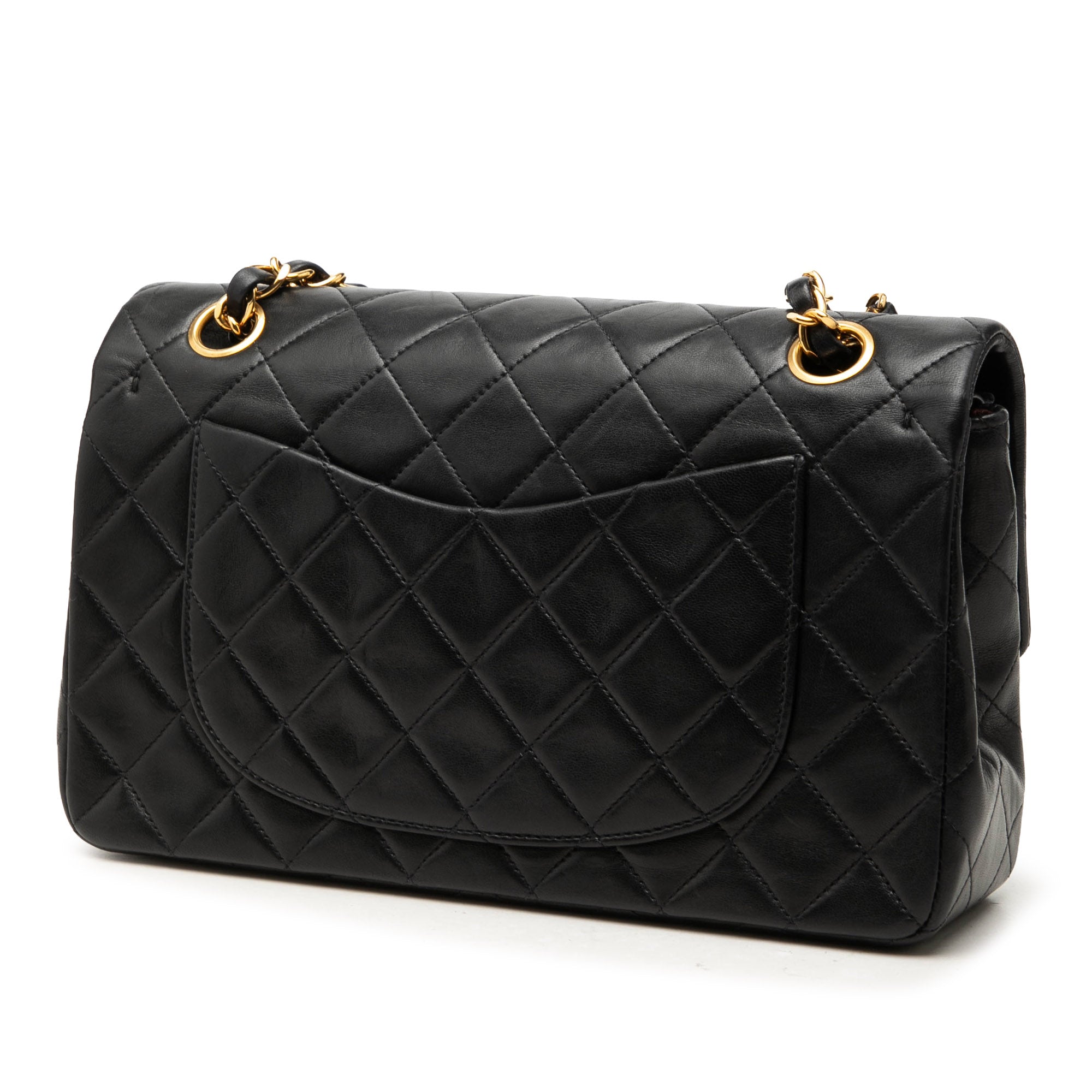 Chanel Small Classic Lambskin Double Flap - image 2