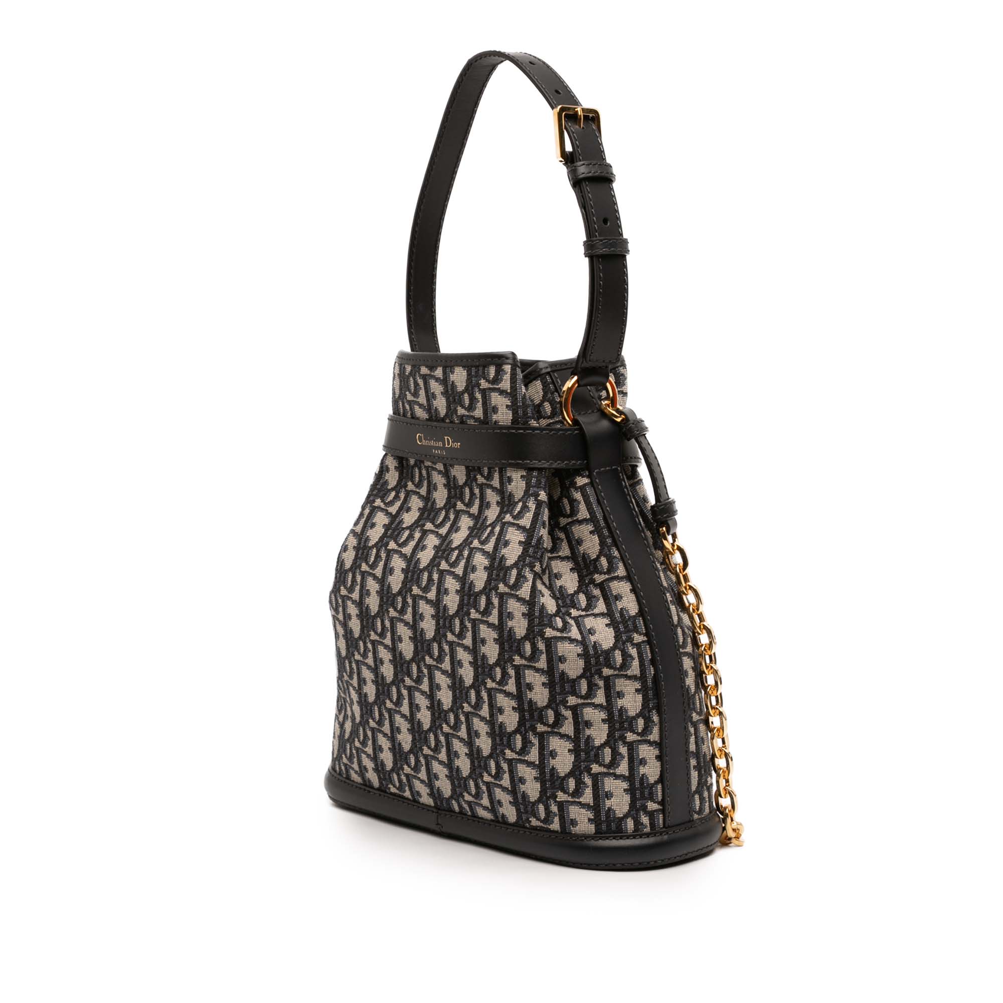 Dior Medium Oblique Canvas CEst Dior Bucket Bag - image 2