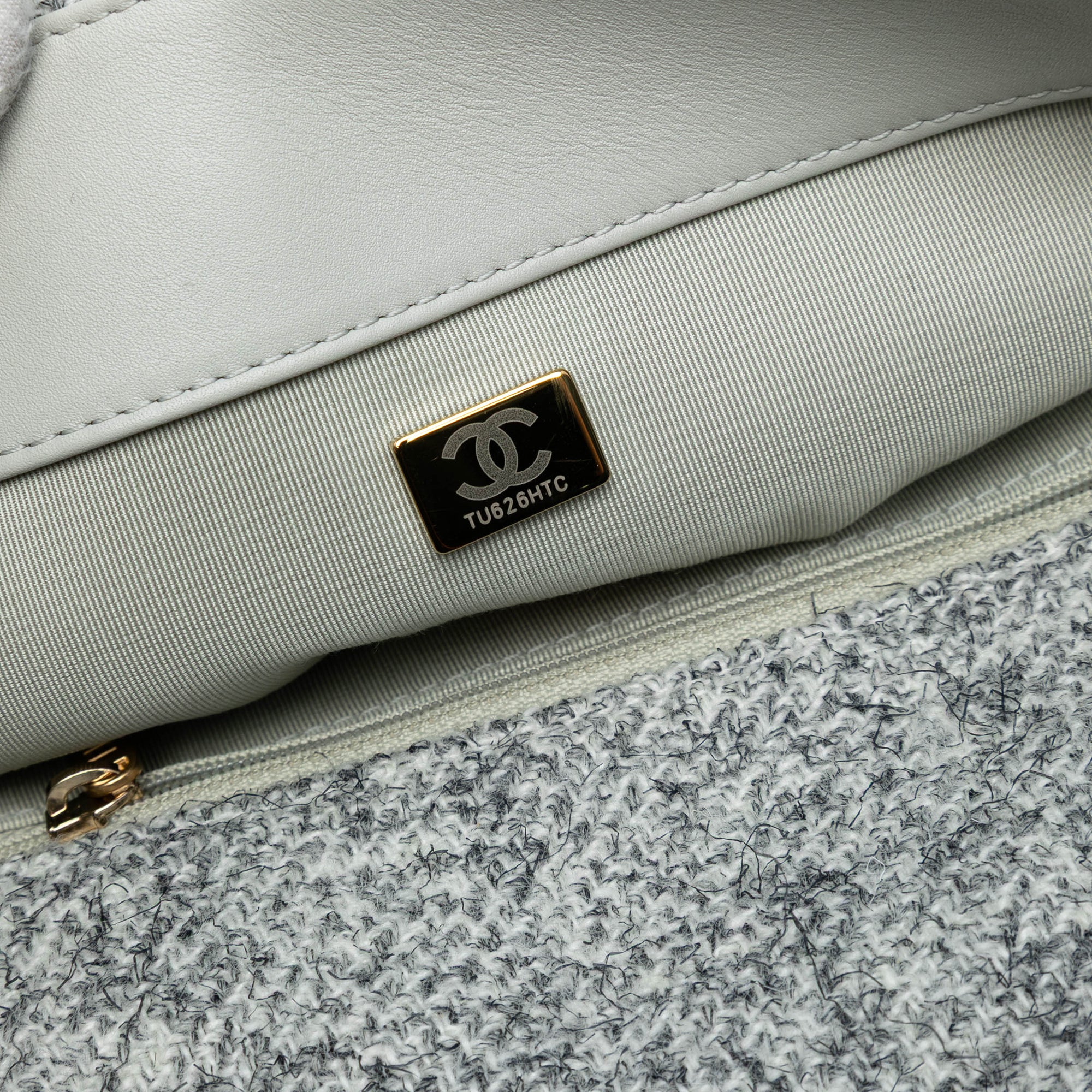 Chanel Large Tweed 19 Flap - image 6