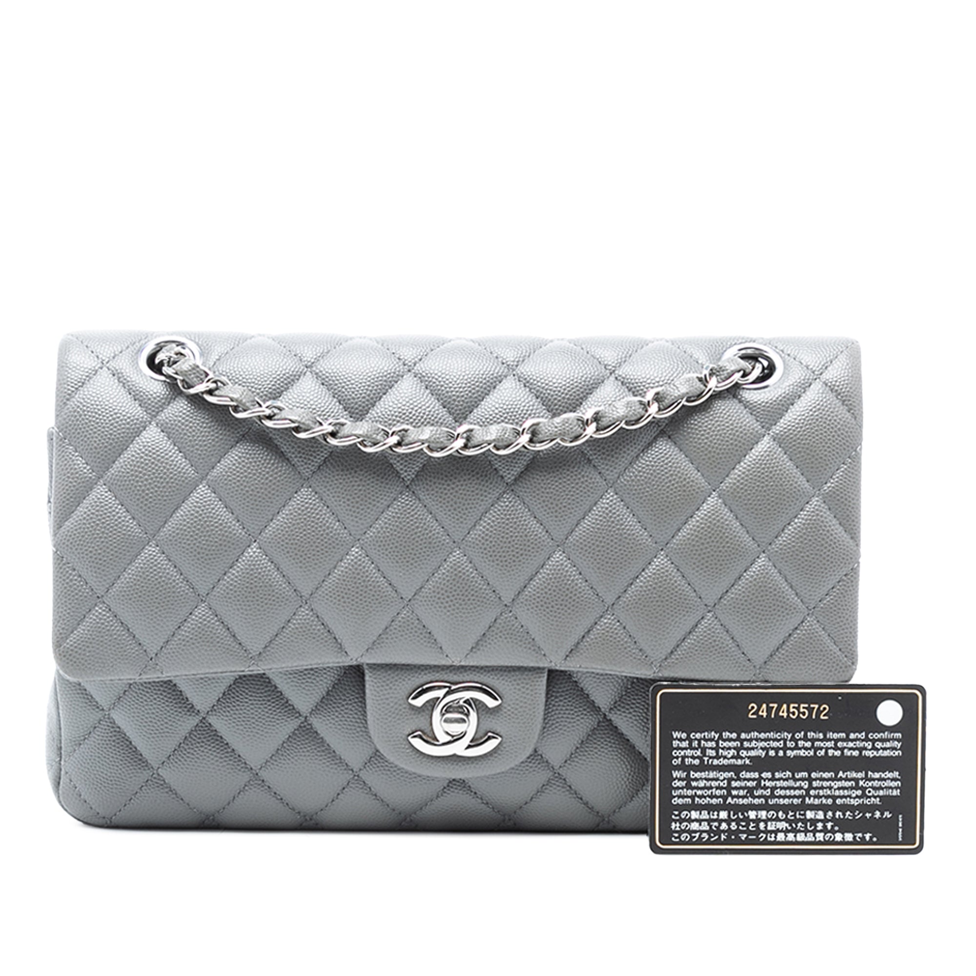 Chanel Medium Classic Caviar Double Flap - image 8