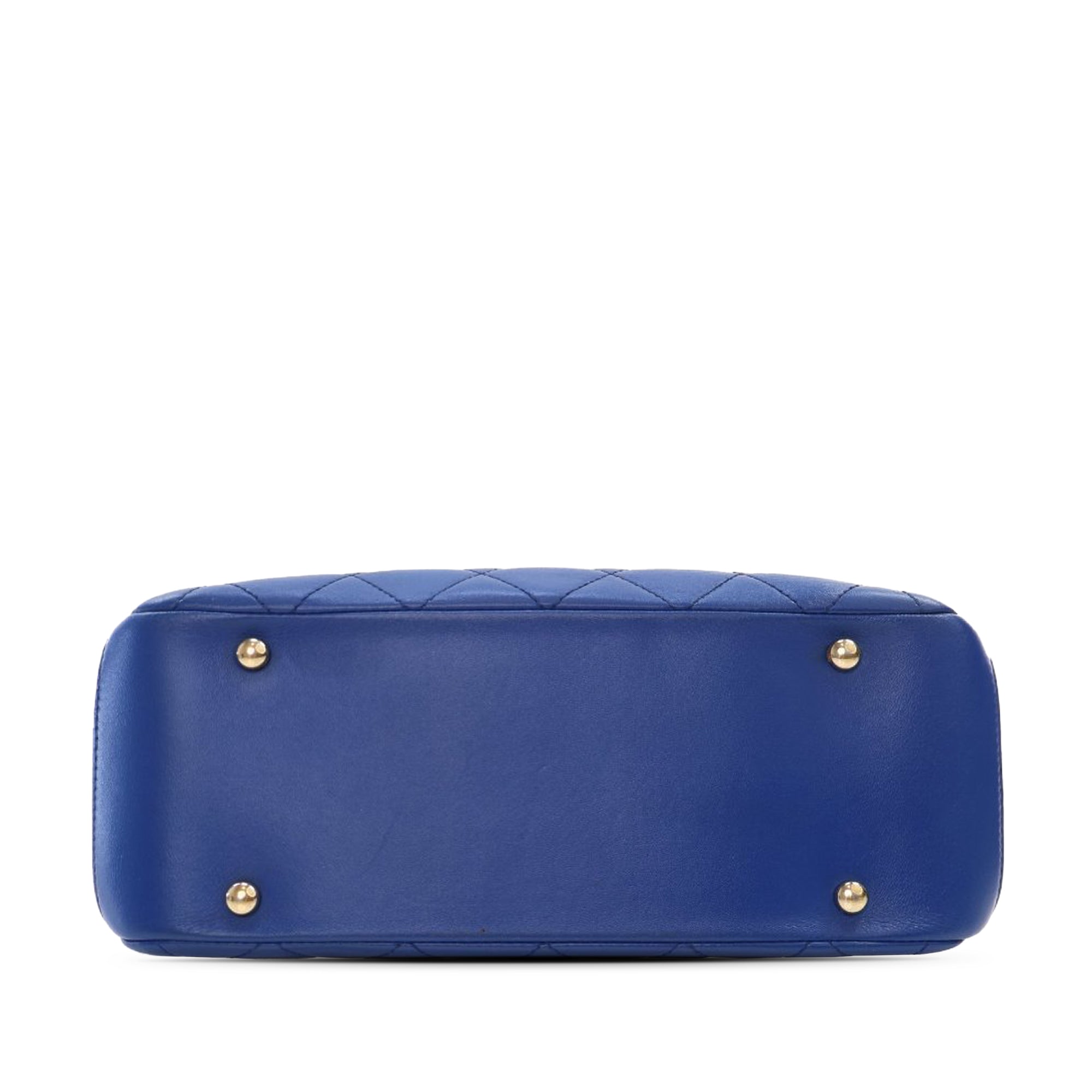Chanel Small Quilted Lambskin Carry Chic Satchel - image 3
