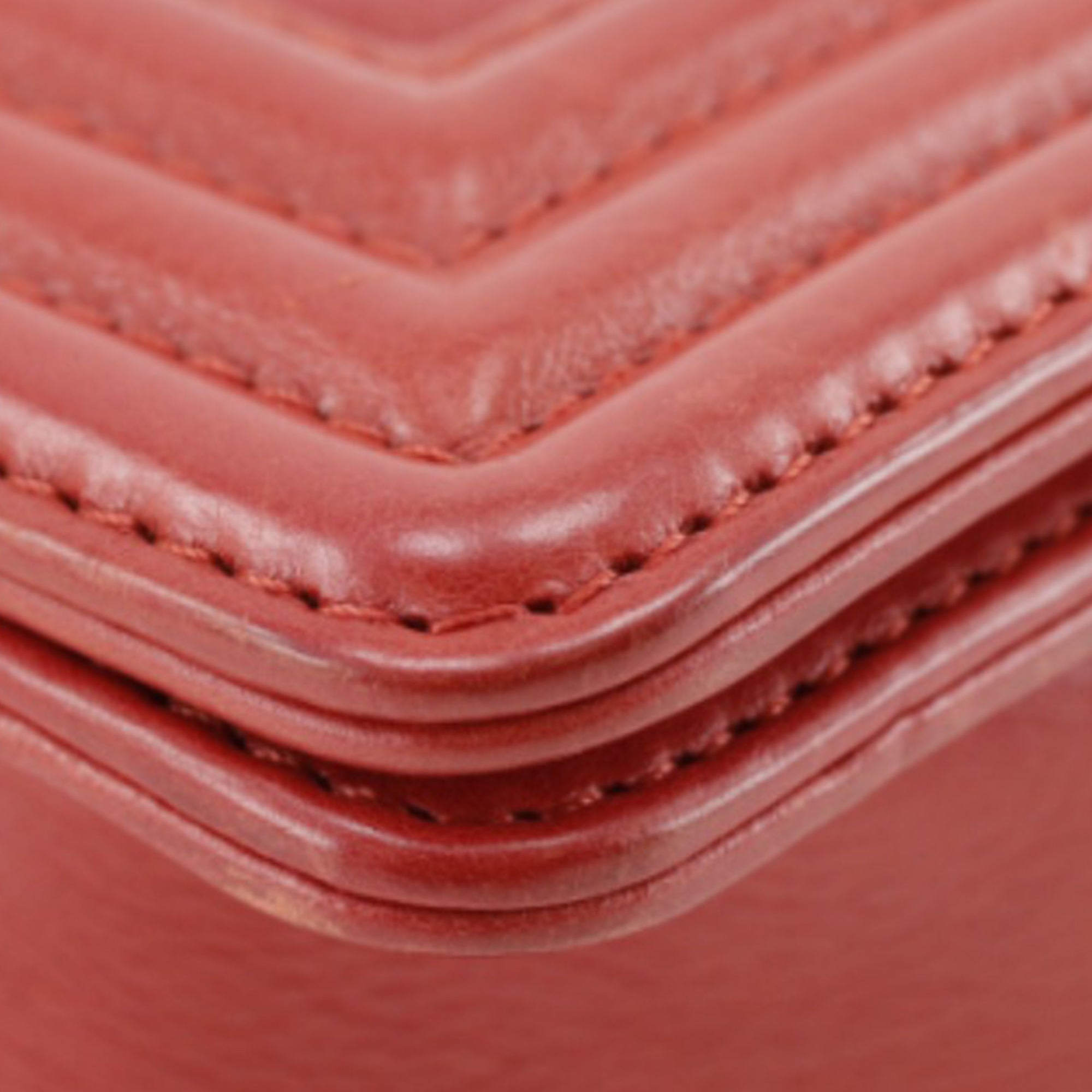 Chanel Old Medium Quilted Lambskin Boy Flap - image 15