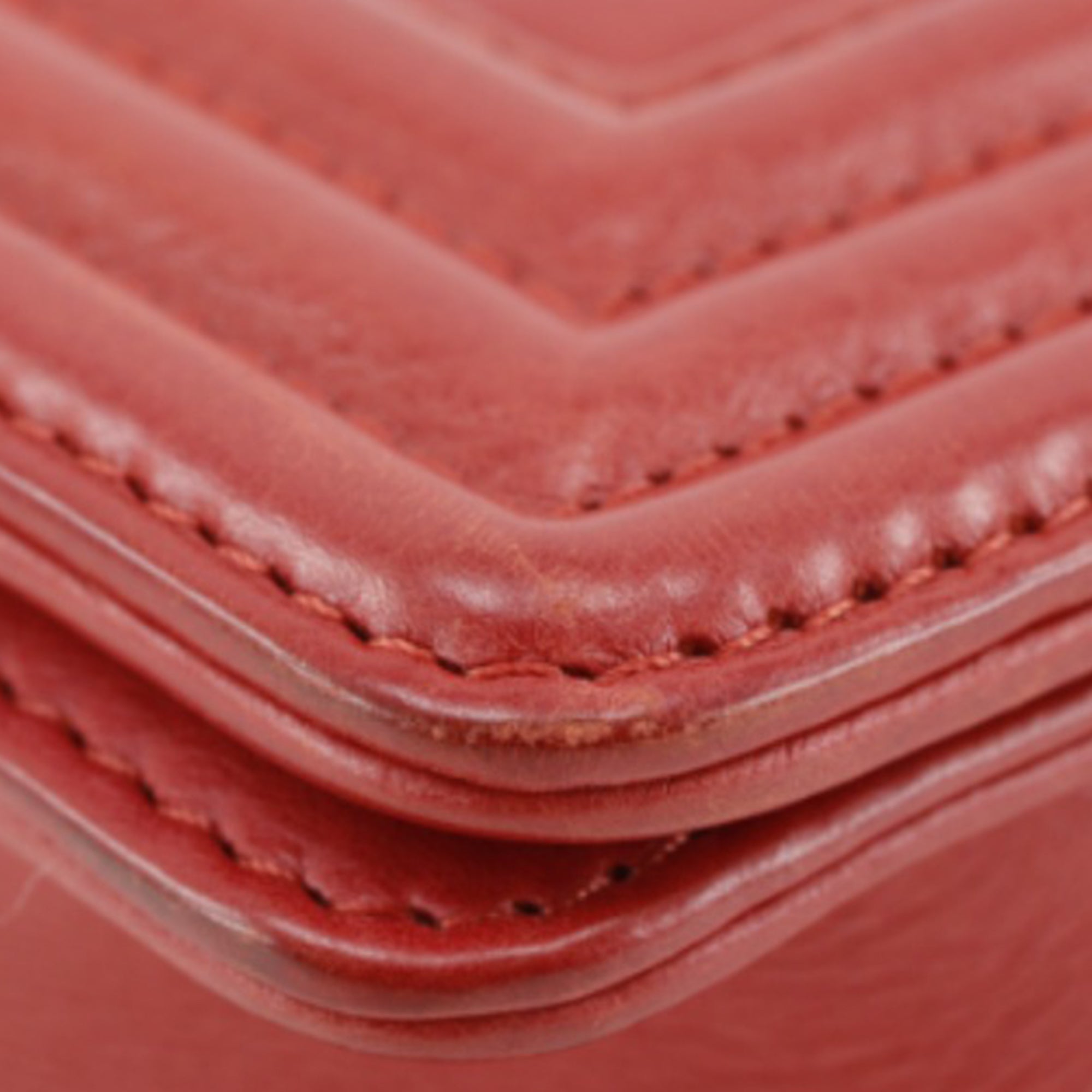 Chanel Old Medium Quilted Lambskin Boy Flap - image 16