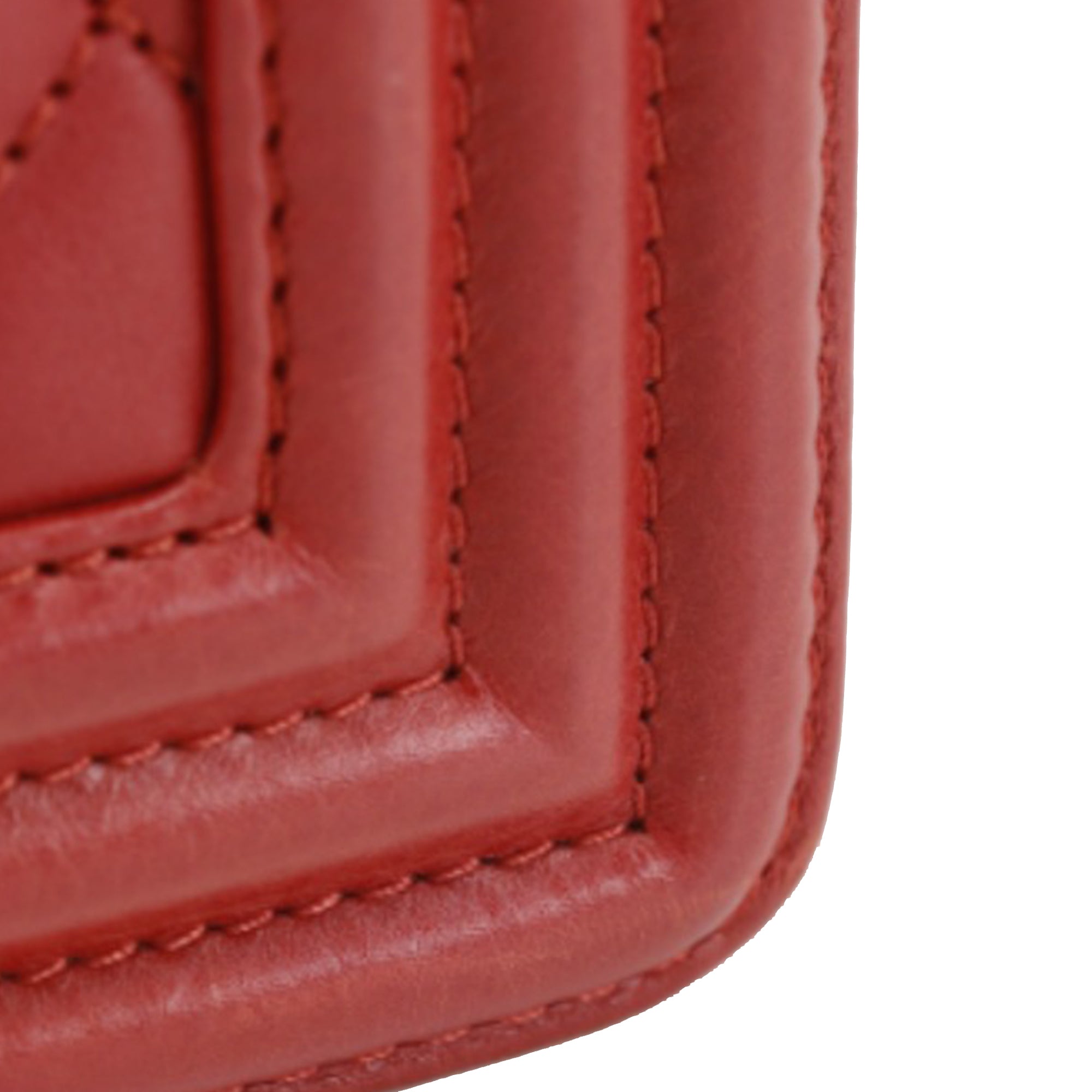 Chanel Old Medium Quilted Lambskin Boy Flap - image 18
