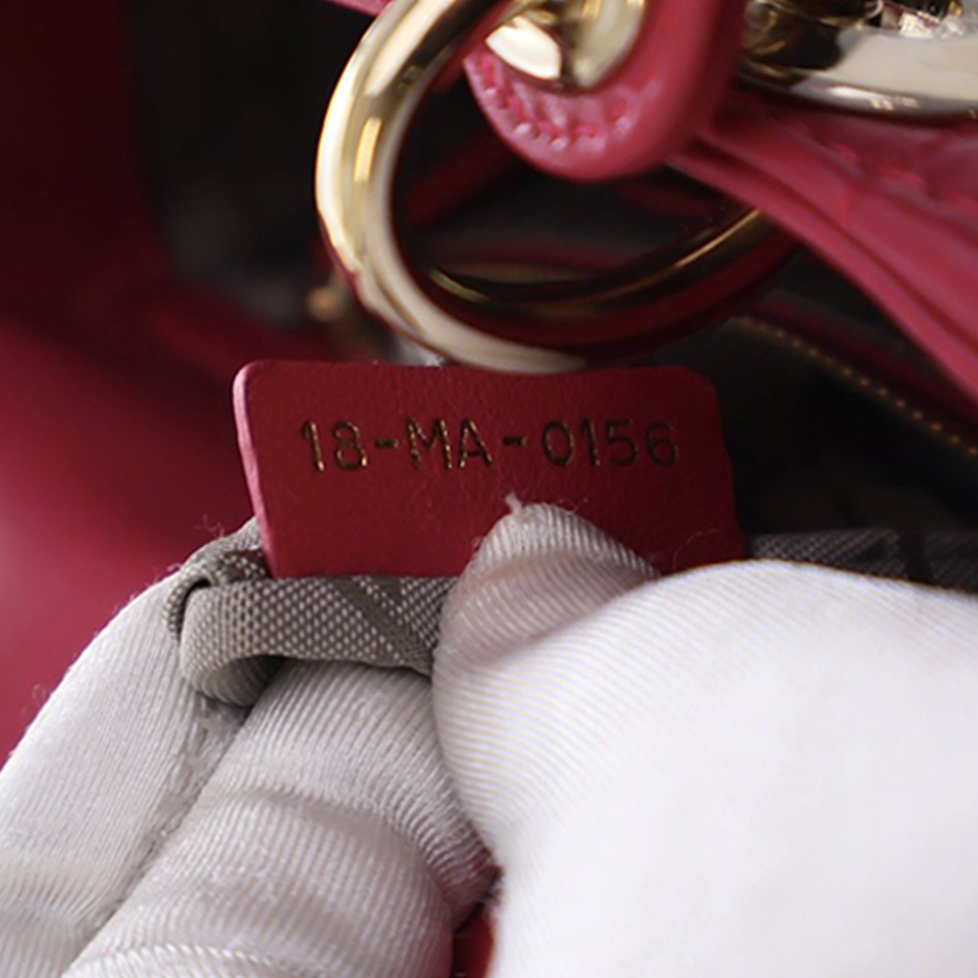Dior Mini Lambskin Cannage Lady Dior - image 9