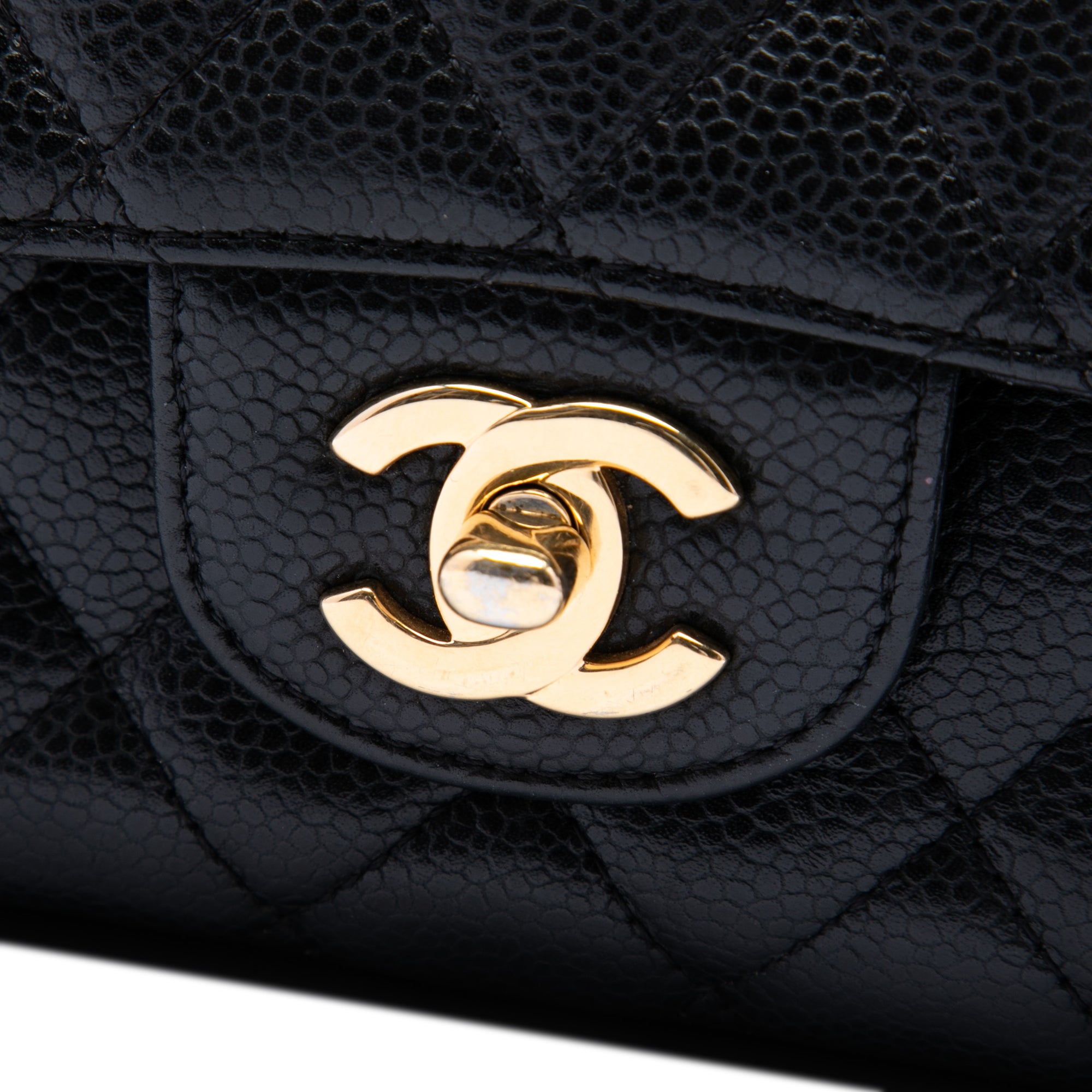 Chanel Medium Classic Caviar Double Flap - image 5