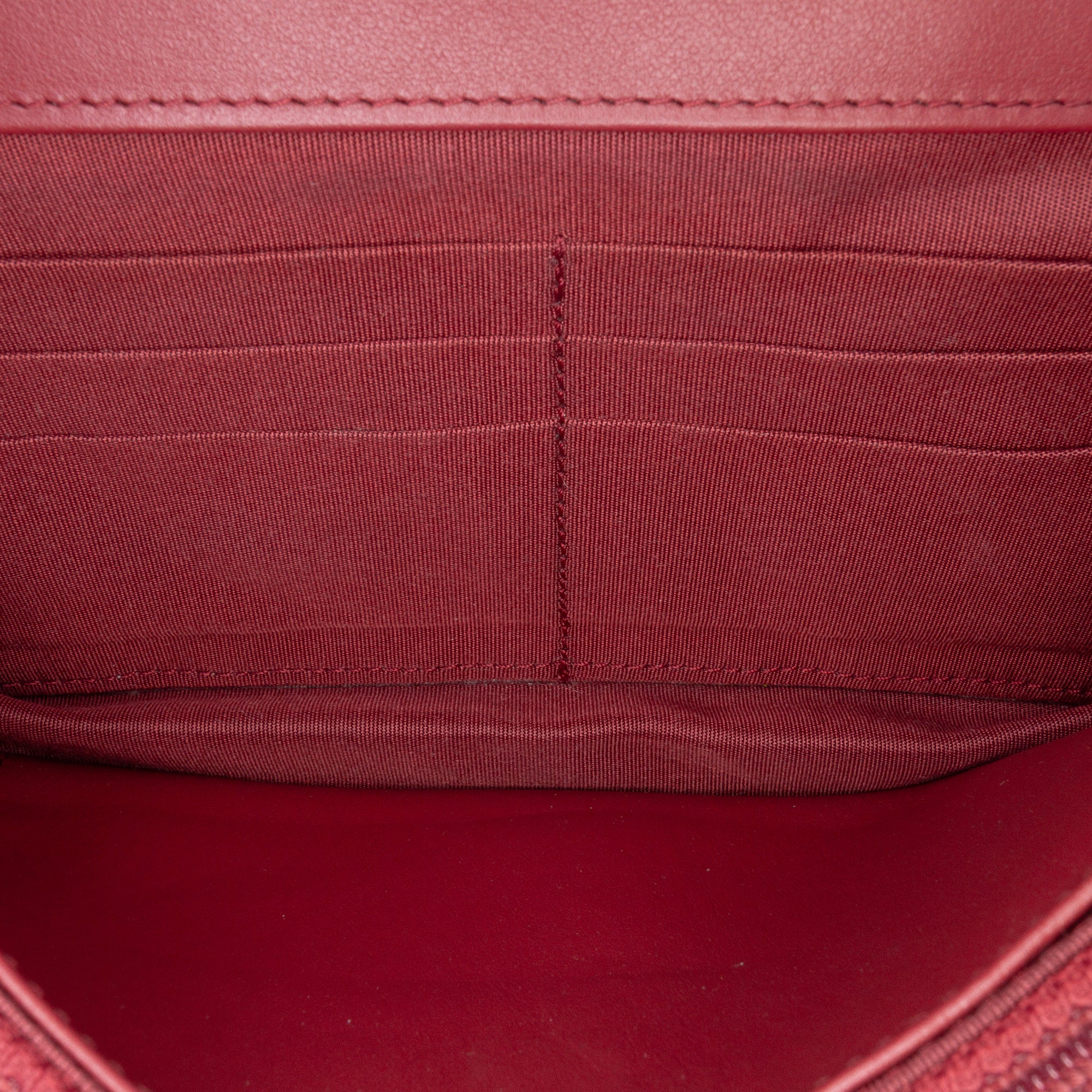 Chanel Quilted Caviar Boy Wallet on Chain - image 4