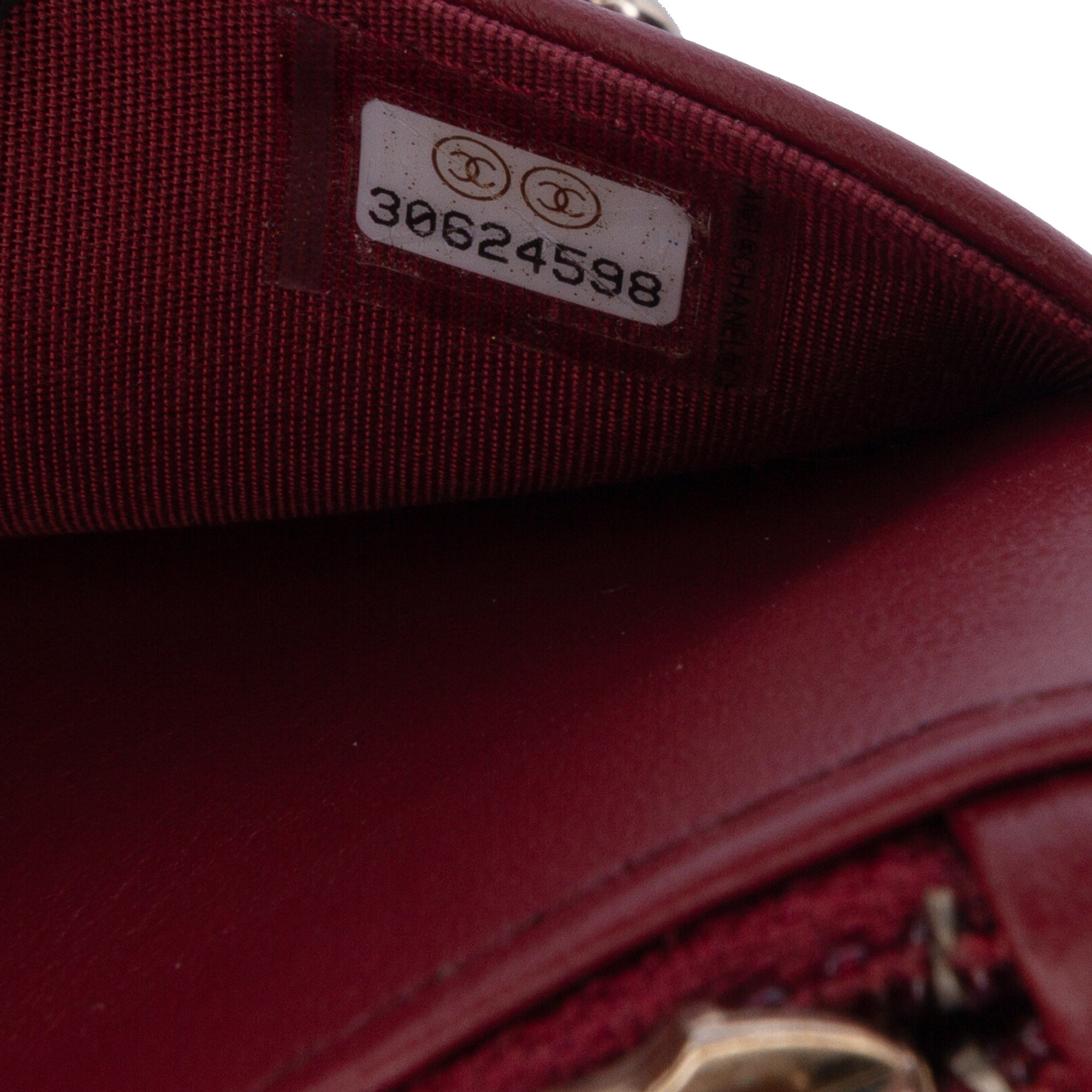 Chanel Quilted Caviar Boy Wallet on Chain - image 5