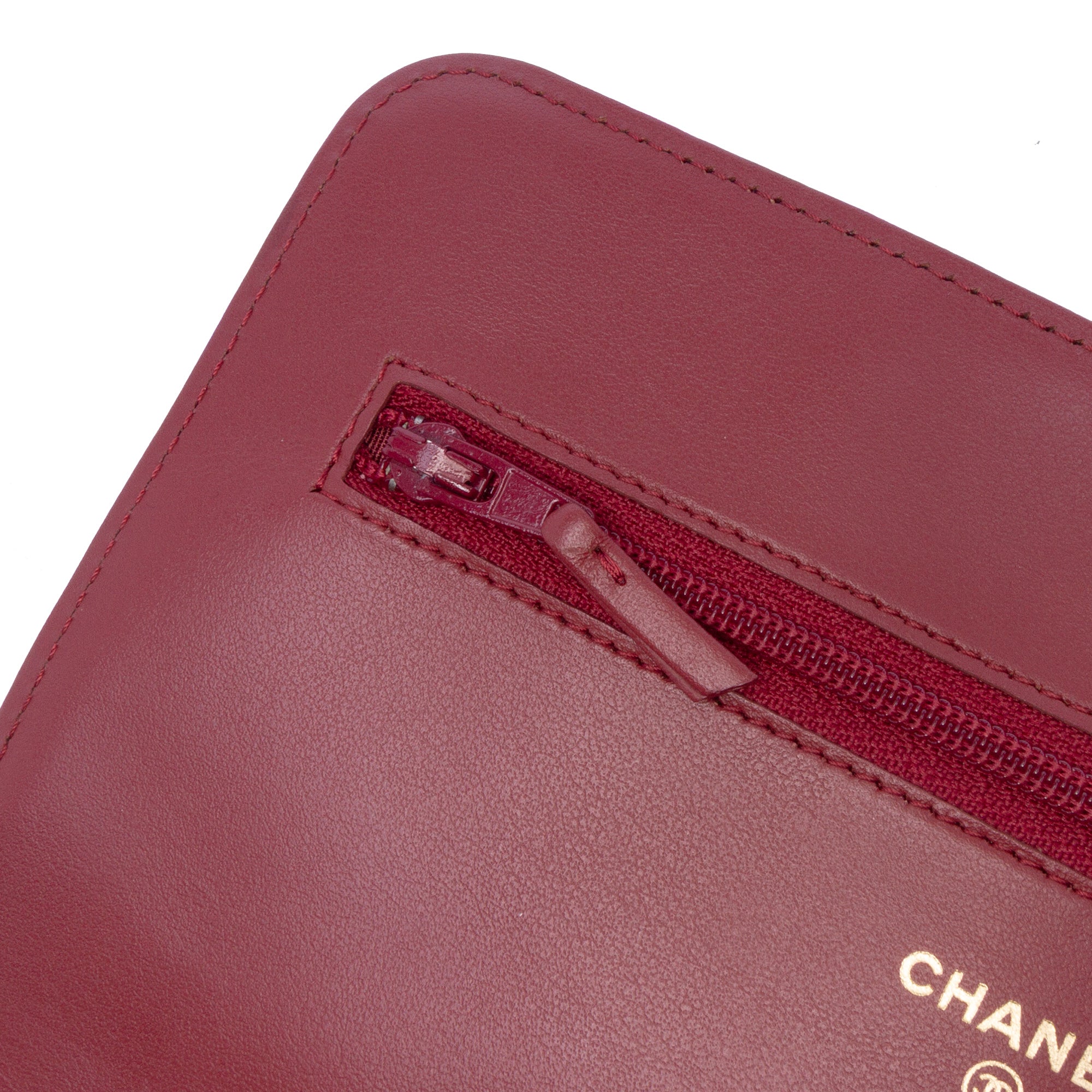 Chanel Quilted Caviar Boy Wallet on Chain - image 6