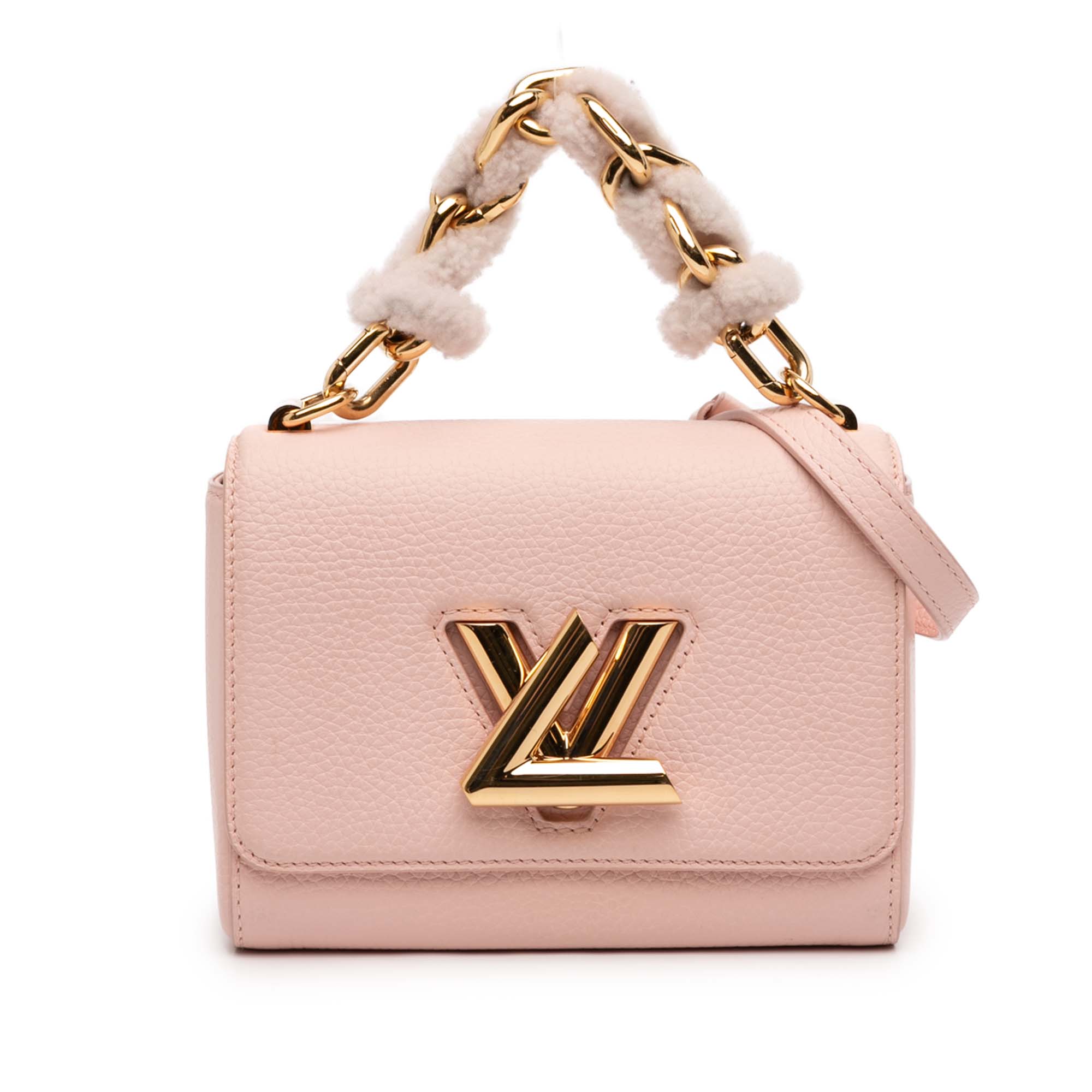 Louis Vuitton Taurillon Shearling Braided Handle Twist PM - image 1