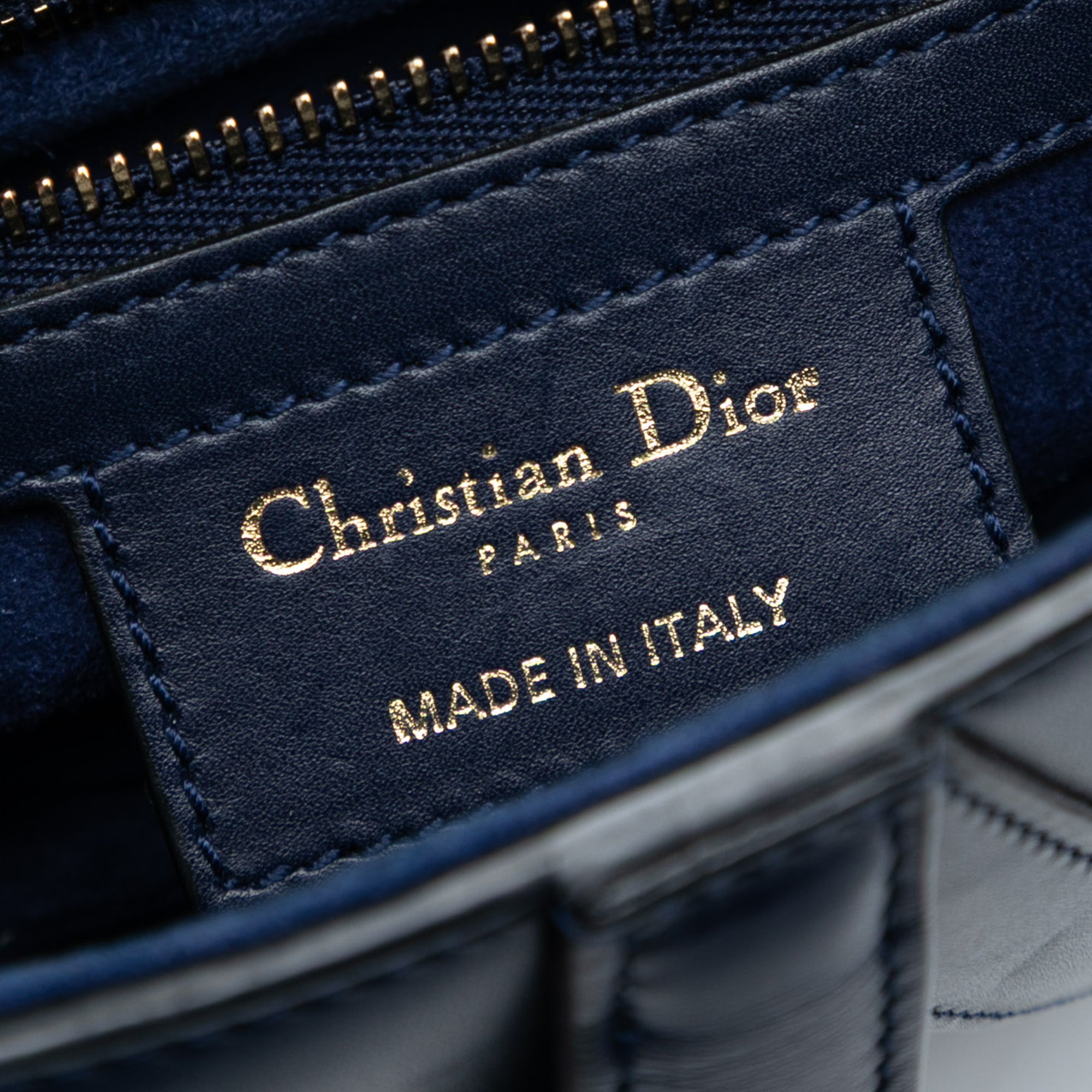 Dior Leather Saddle Bag - image 5