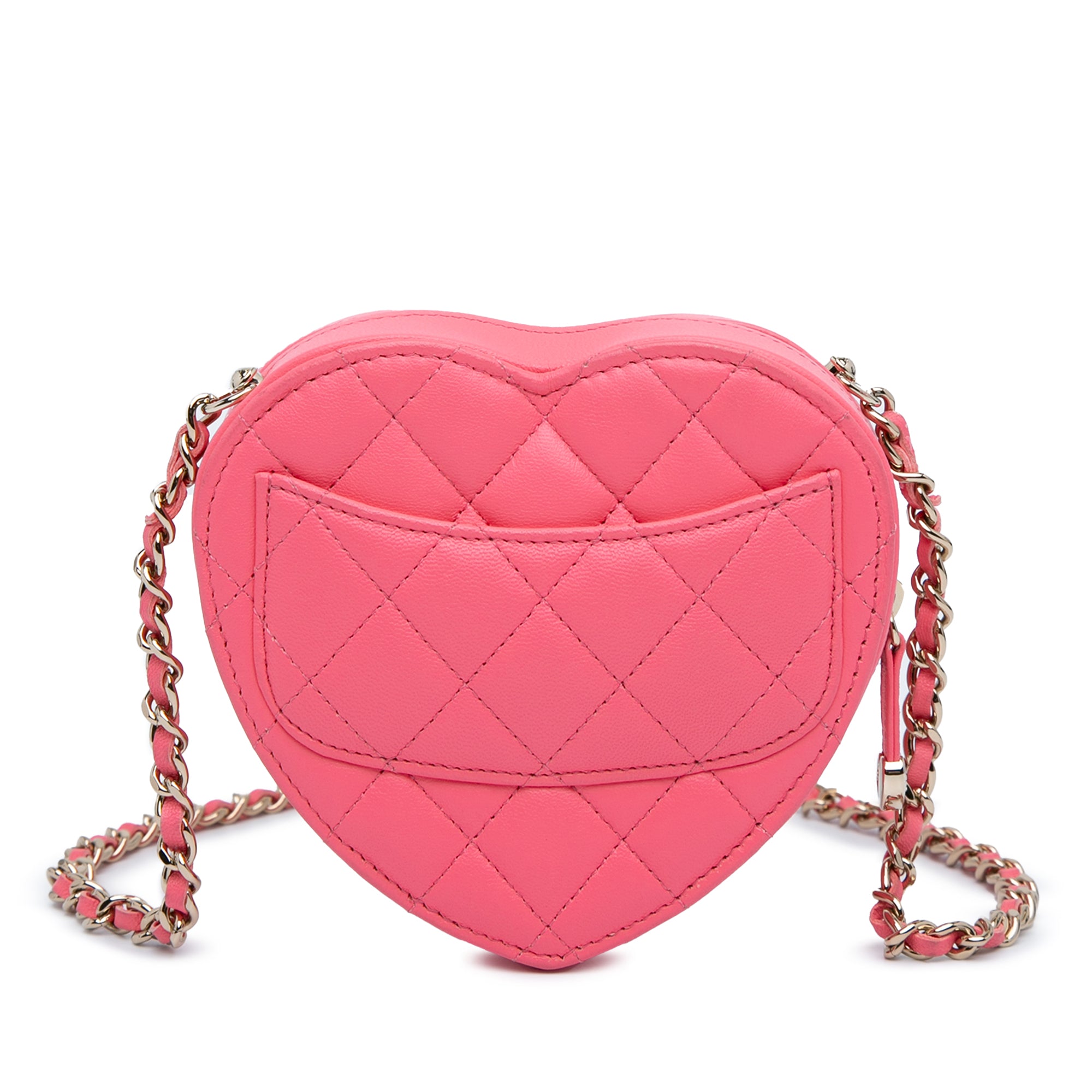 Chanel Mini Lambskin CC in Love Heart Crossbody - image 3