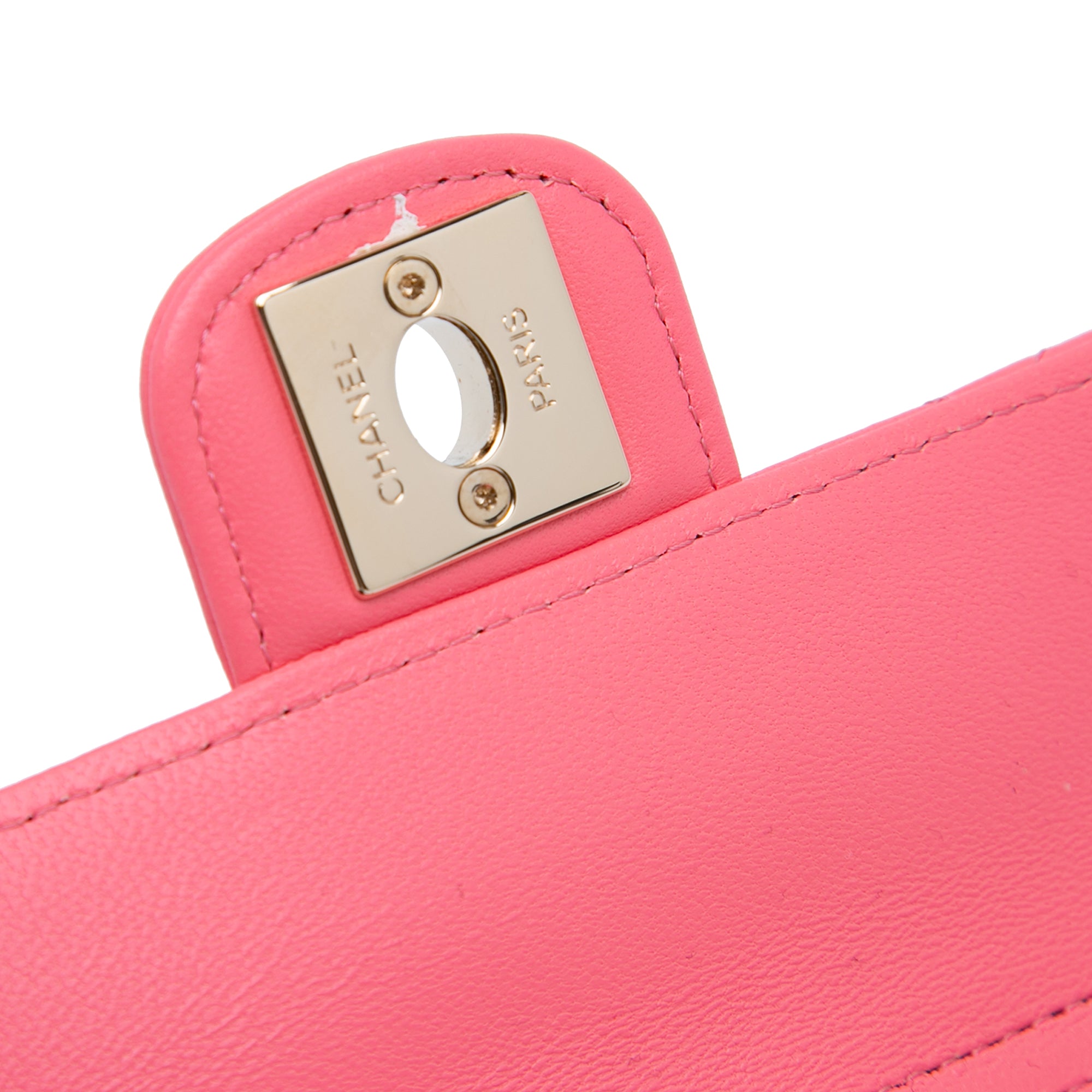 Chanel Mini Lambskin CC in Love Heart Crossbody - image 8