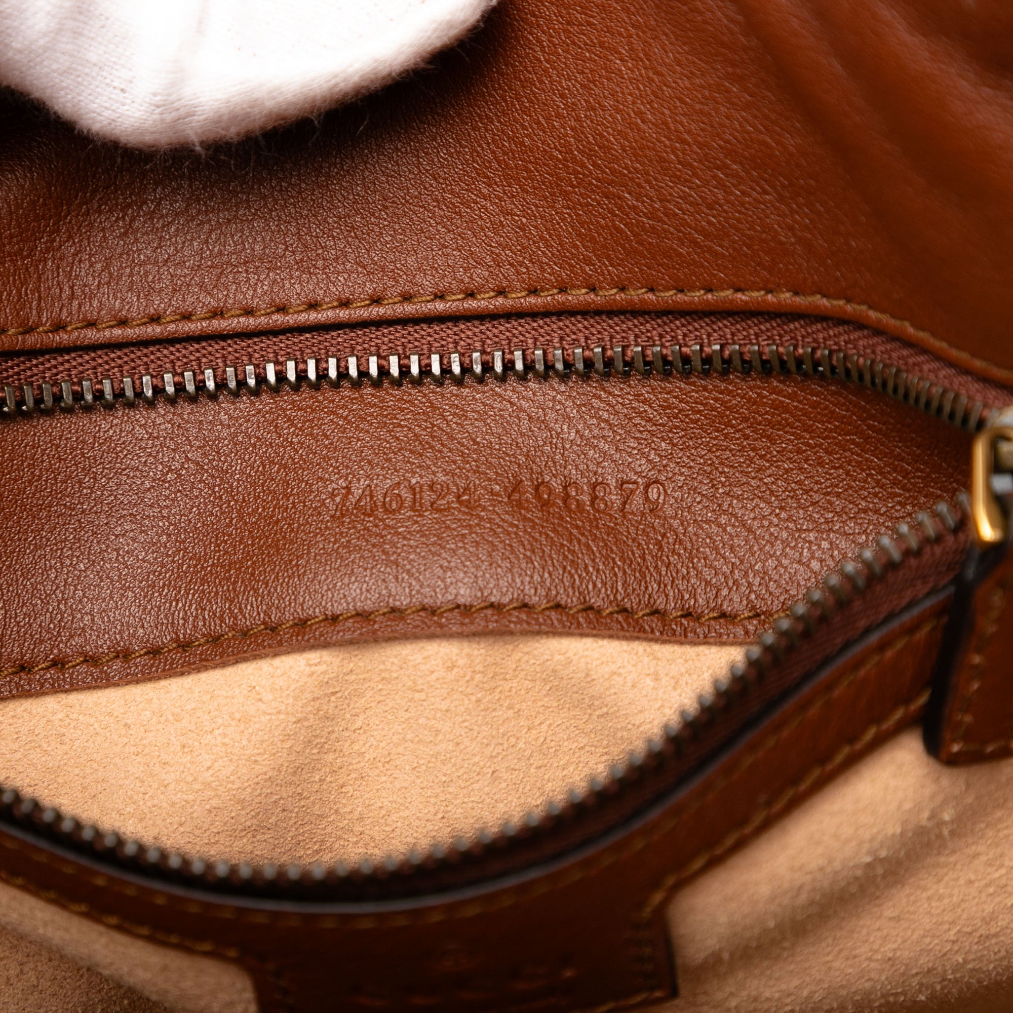 Gucci Medium Calfskin Bamboo Diana Satchel - image 6