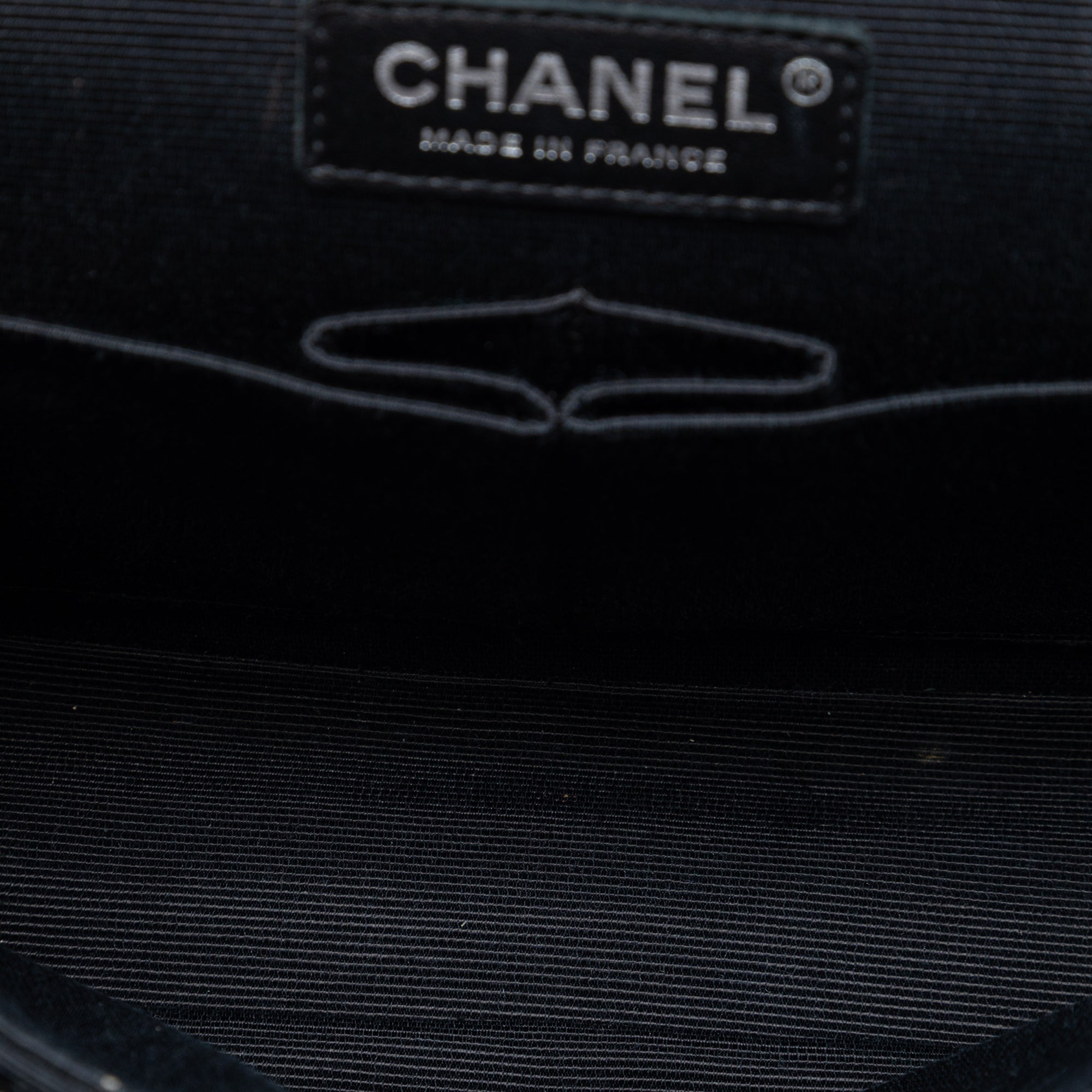 Chanel Medium Classic Tweed and Ribbon Logo Double Flap - image 4