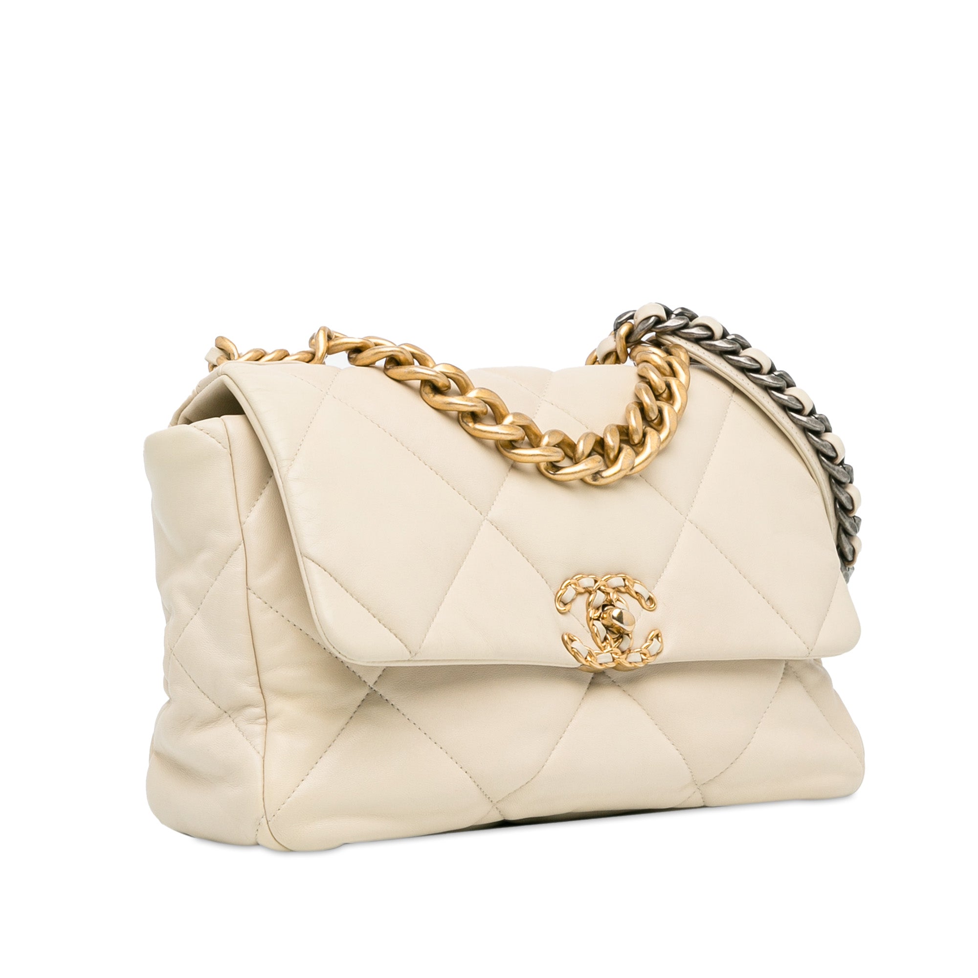 Chanel Large Lambskin 19 Flap - image 2