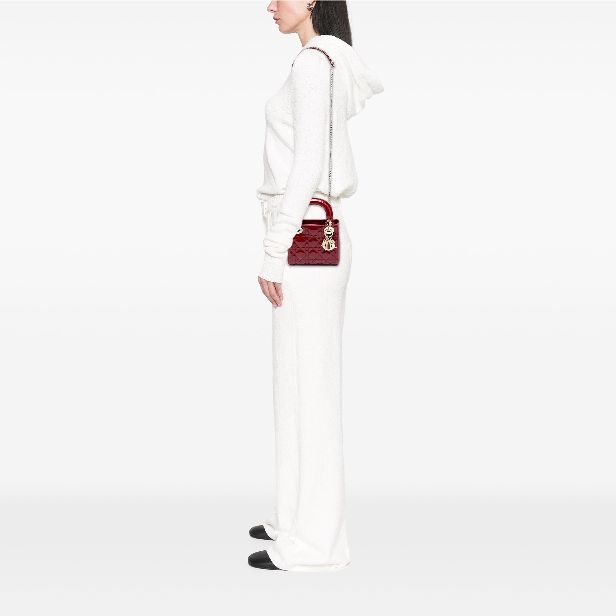Dior Mini Patent Cannage Lady Dior - image 7