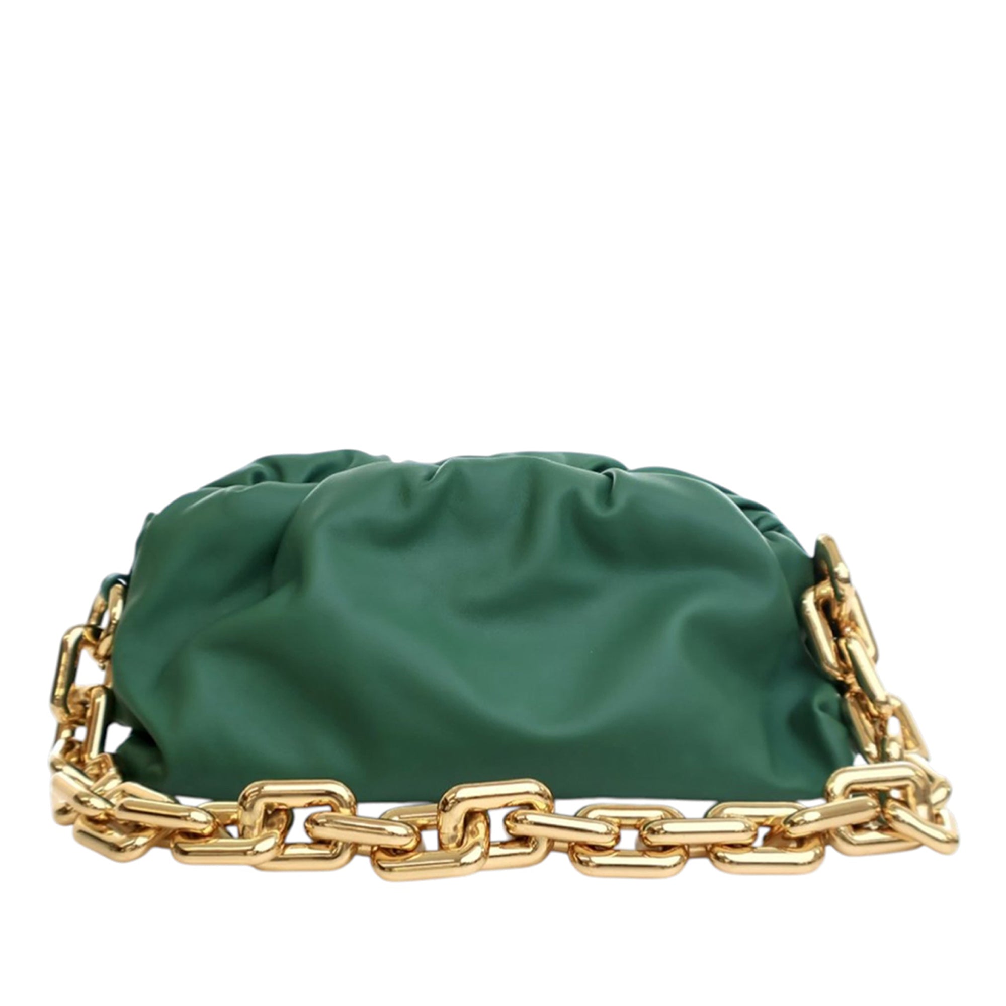 Bottega Veneta Lambskin Chain Pouch - image 1