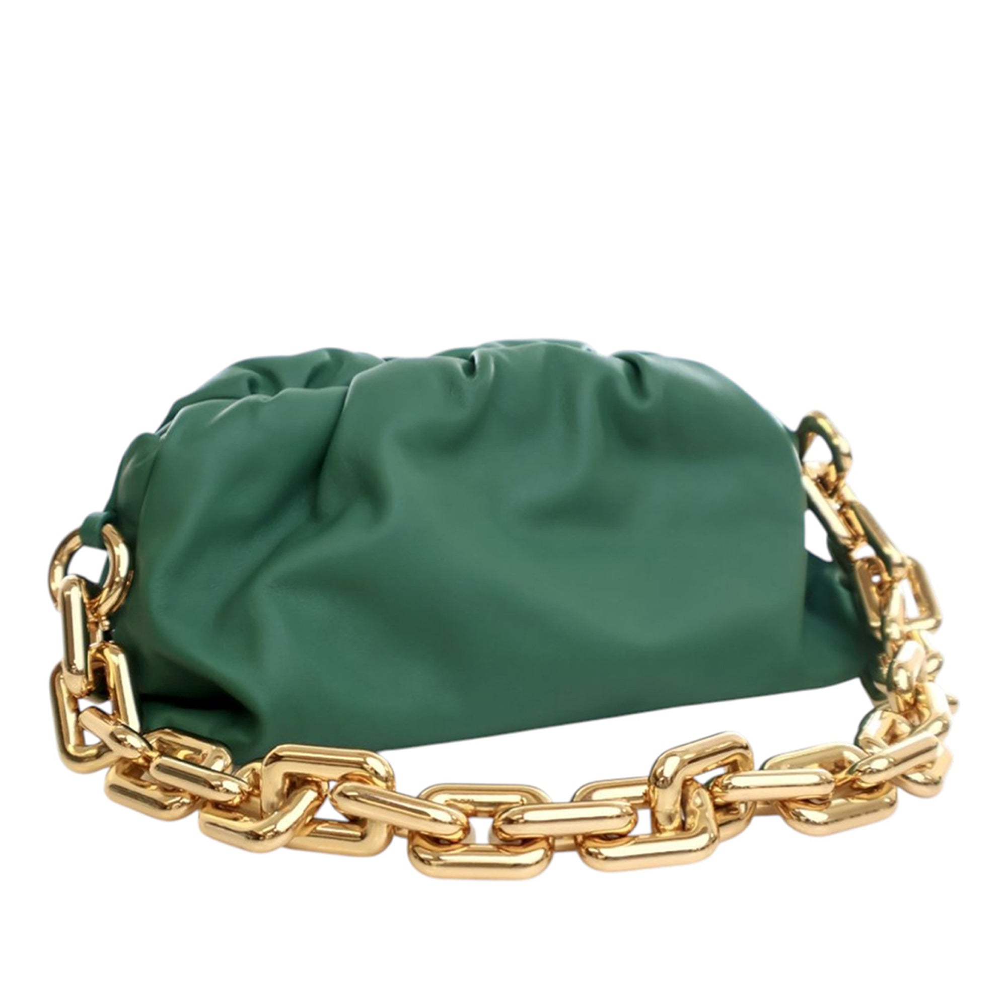 Bottega Veneta Lambskin Chain Pouch - image 2