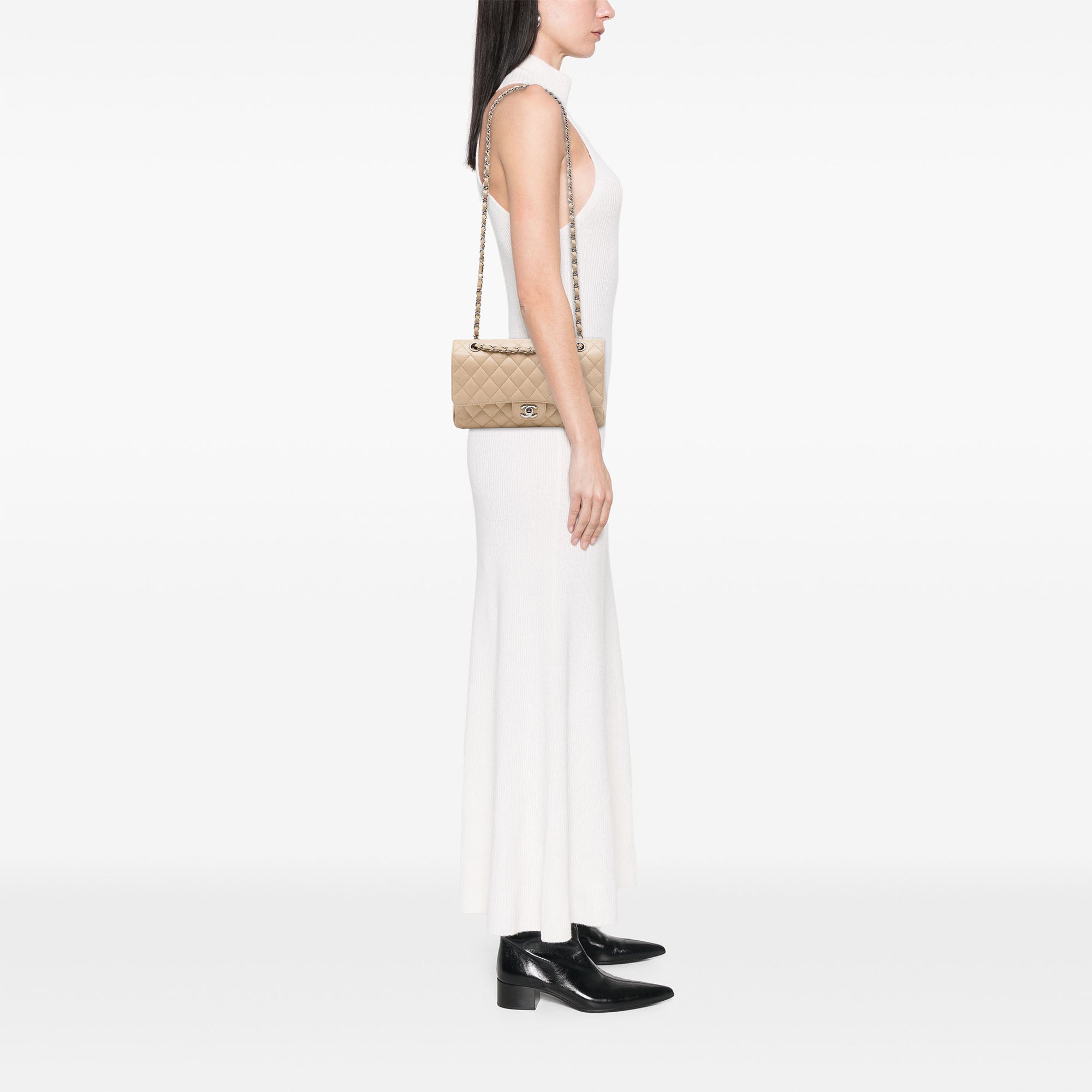Chanel Medium Classic Caviar Double Flap - image 6
