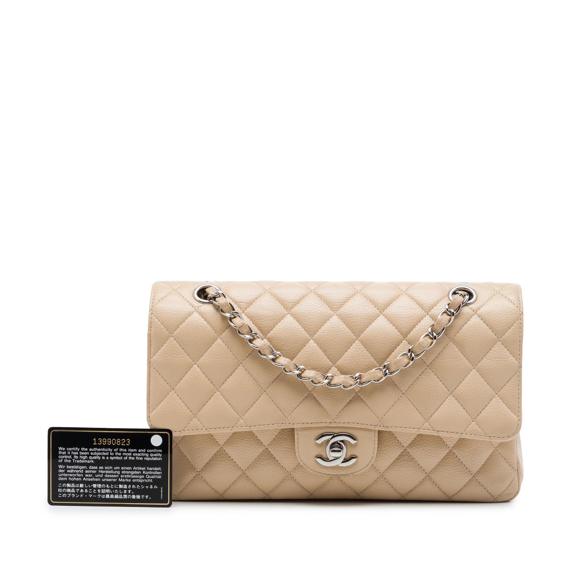 Chanel Medium Classic Caviar Double Flap - image 7