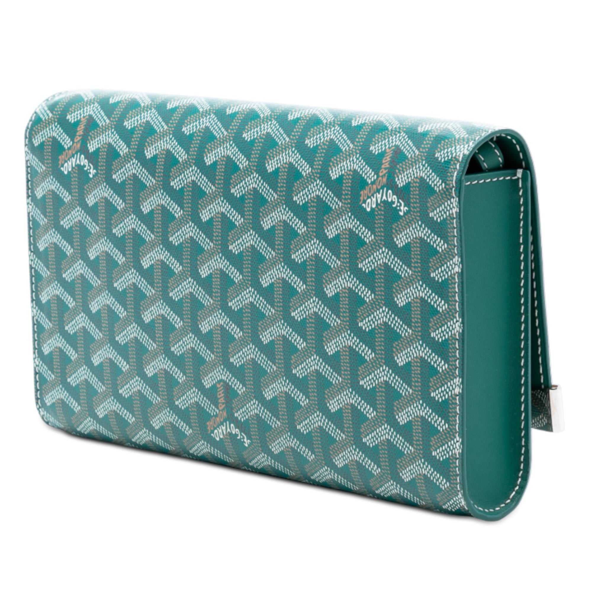 Goyard Goyardine Monte Carlo Bois Clutch with Strap - image 2