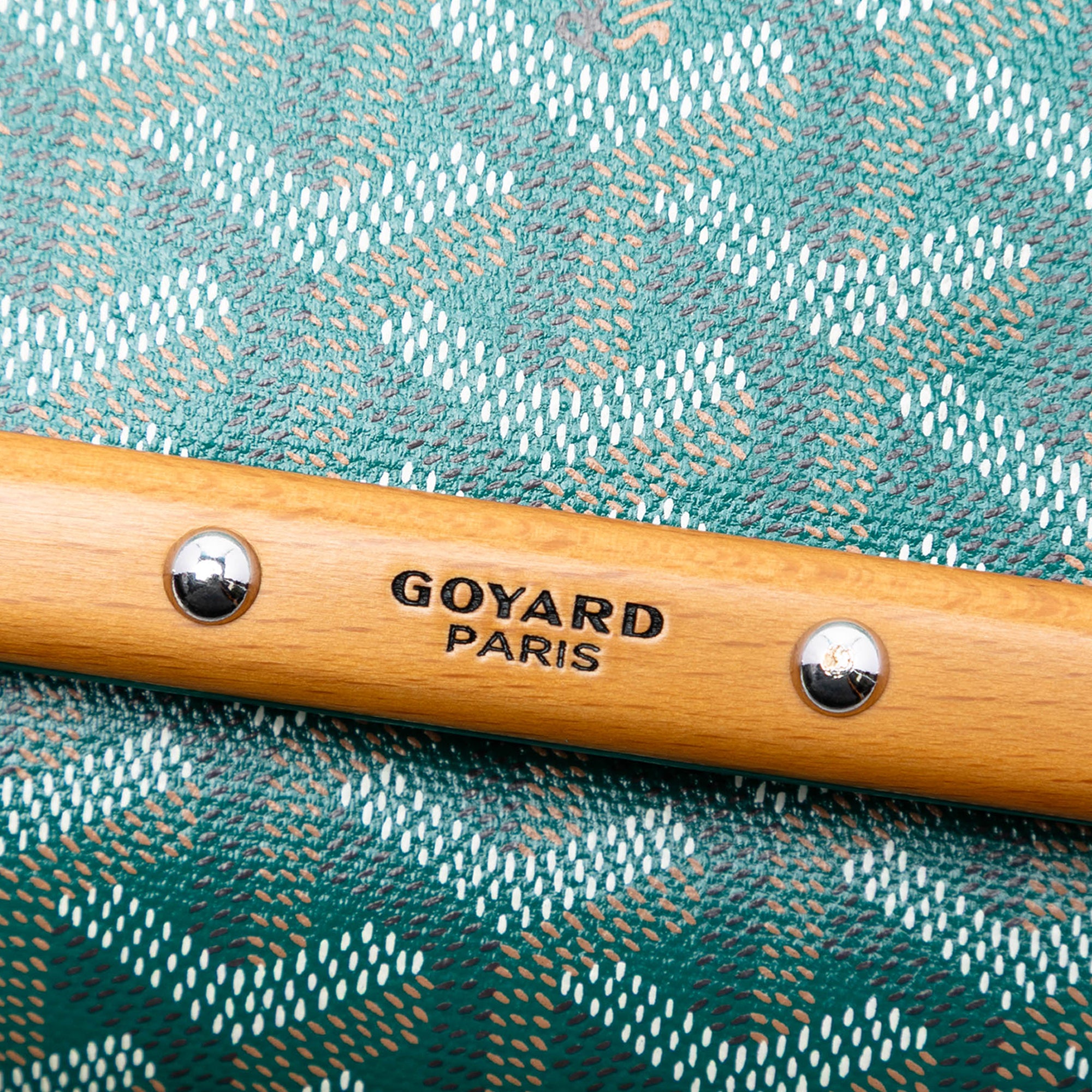 Goyard Goyardine Monte Carlo Bois Clutch with Strap - image 6