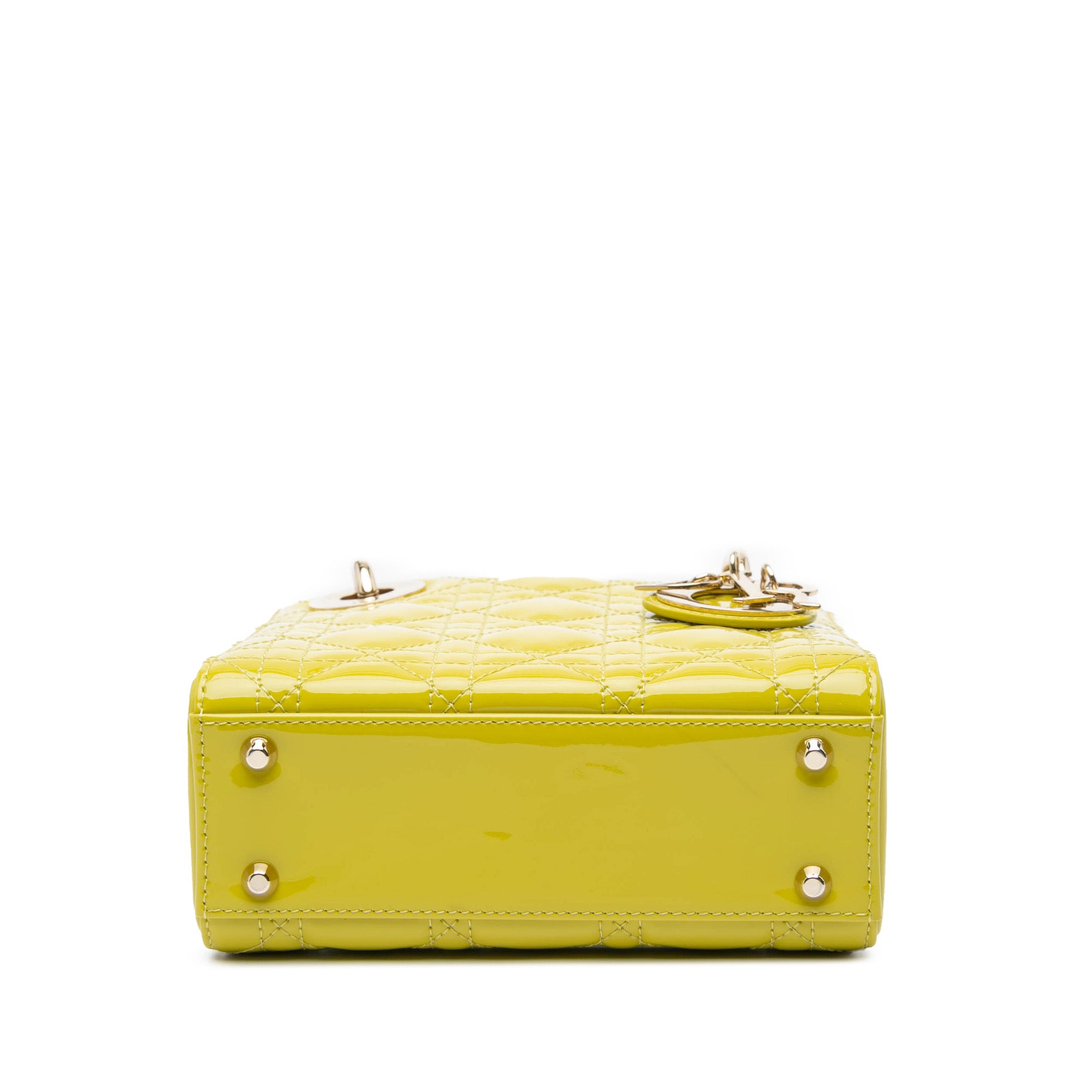Dior Mini Patent Cannage Lady Dior - image 3