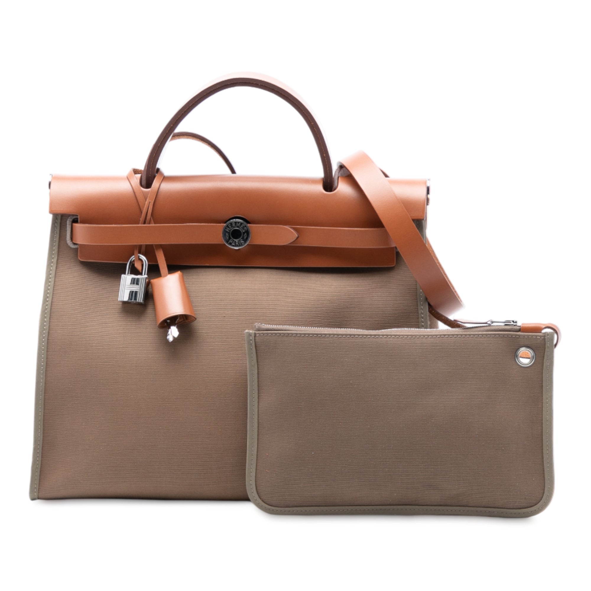 Hermès Toile Herbag Zip 31 - image 8