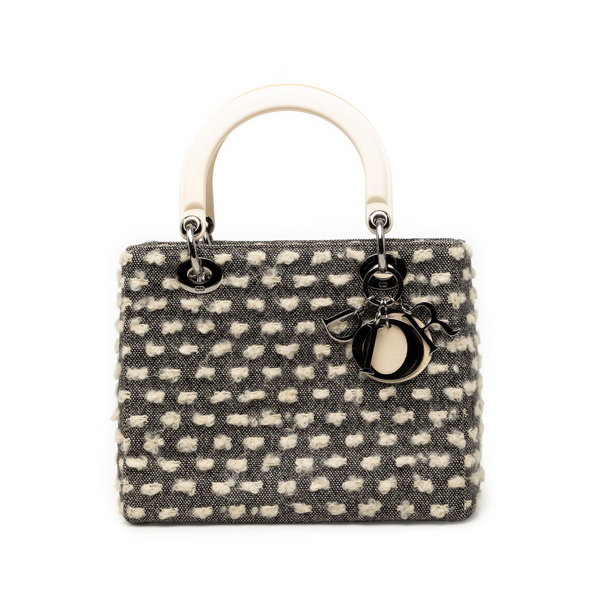 Dior Medium Tweed Lady Dior - image 1