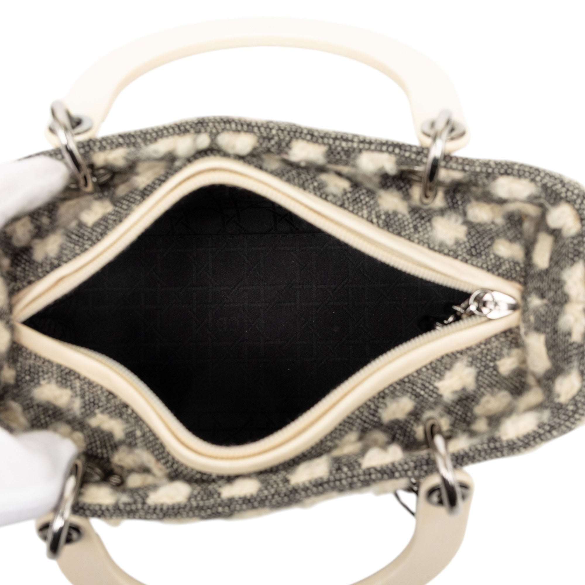 Dior Medium Tweed Lady Dior - image 4