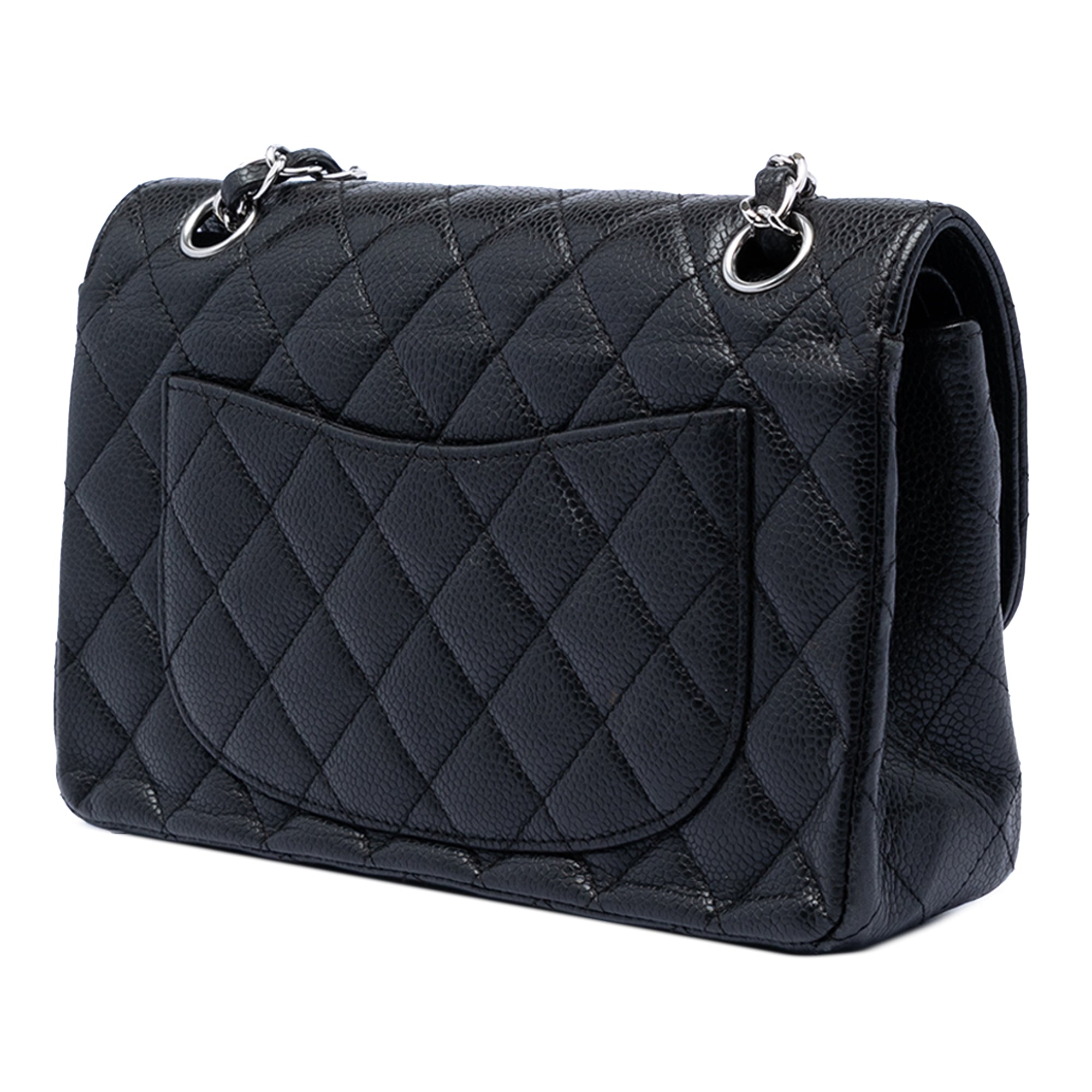 Chanel Small Classic Caviar Double Flap - image 3